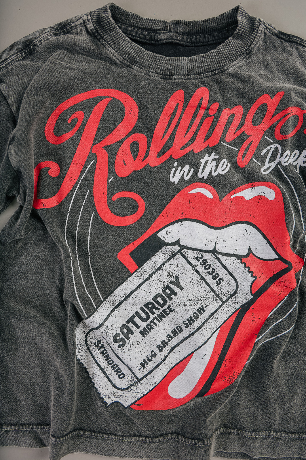 T-SHIRT INFANTIL CHUMBO MARMORIZADO ROLLING T-SHIRT INFANTIL CHUMBO MARMORIZADO ROLLING