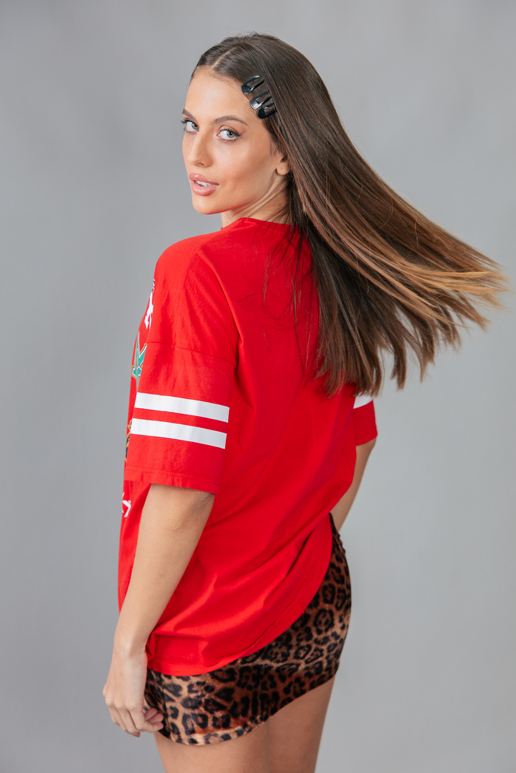 T-SHIRT OVERSIZED VERMELHA CHAMPION T-SHIRT OVERSIZED VERMELHA CHAMPION