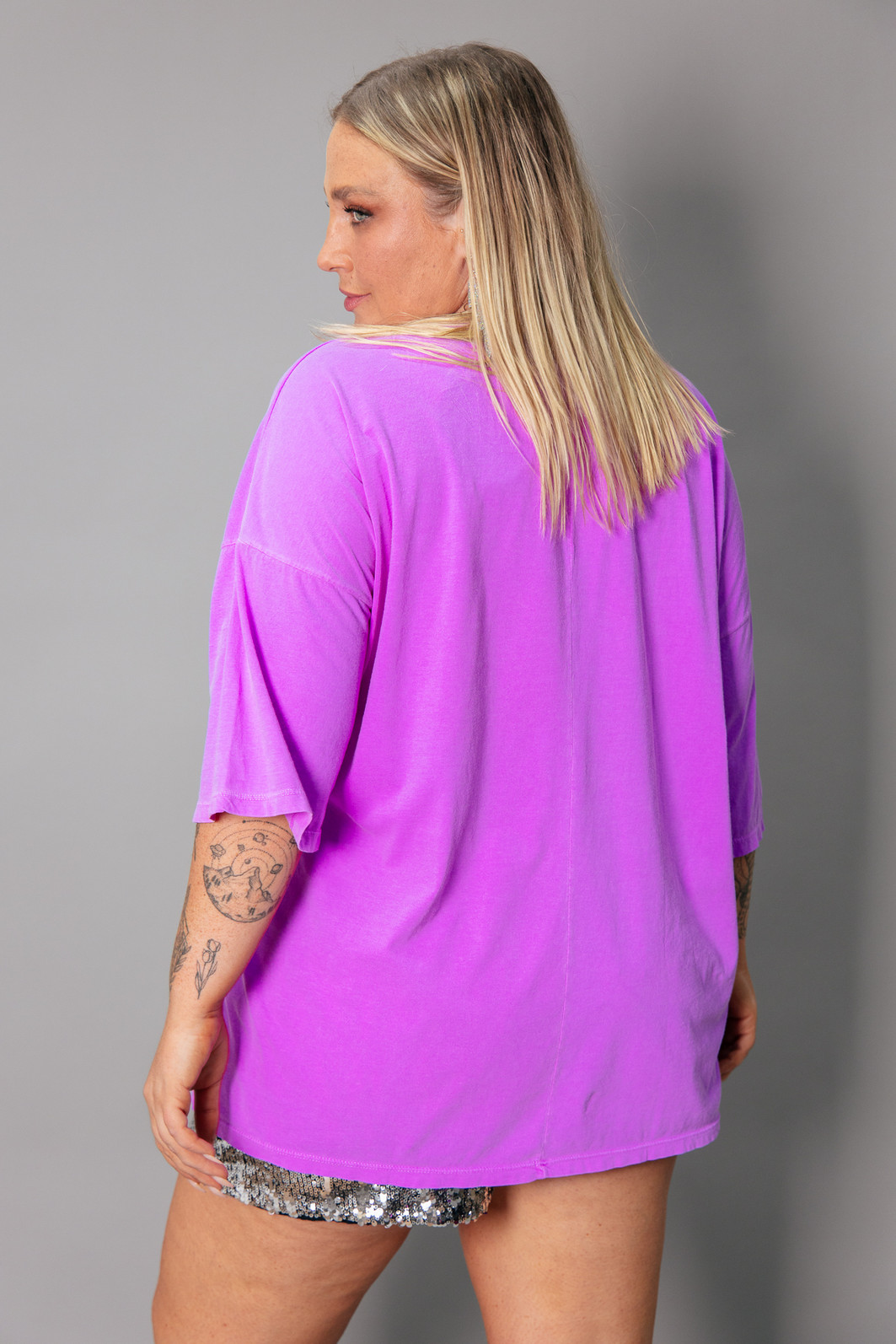 T-SHIRT OVERSIZED ROXA ENJOY TODAY T-SHIRT OVERSIZED ROXA ENJOY TODAY