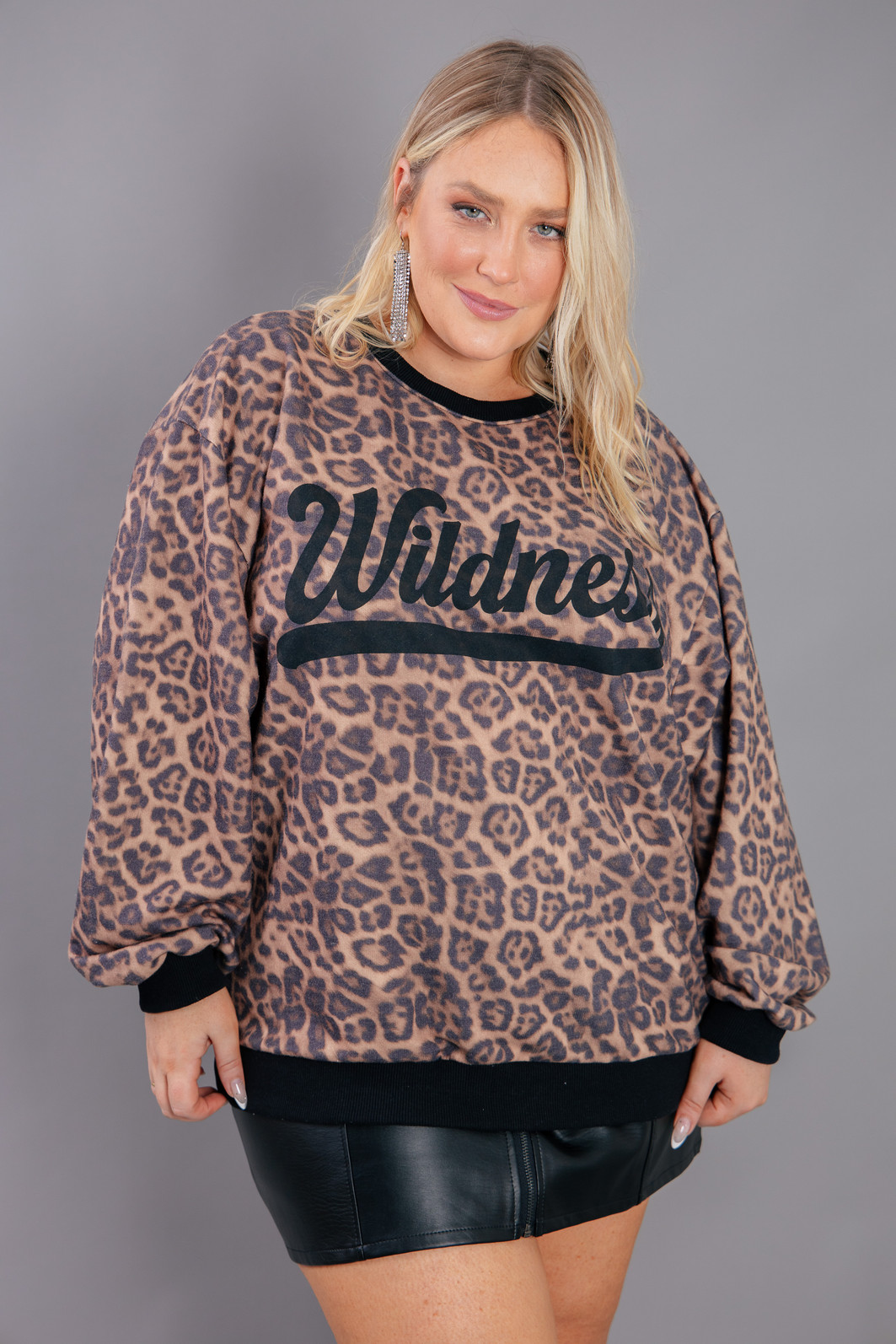 CASACO DE MOLETOM ONCINHA WILDNESS