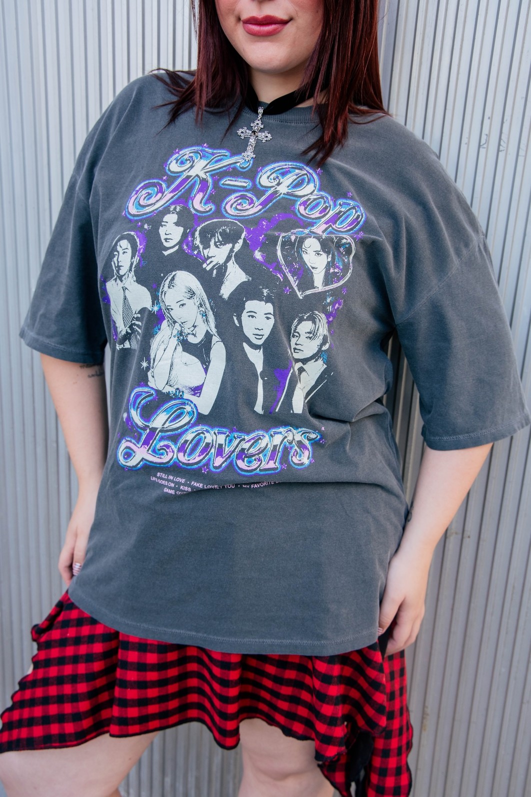 CAMISETA T-SHIRT VINTAGE CHUMBO K-POP LOVERS