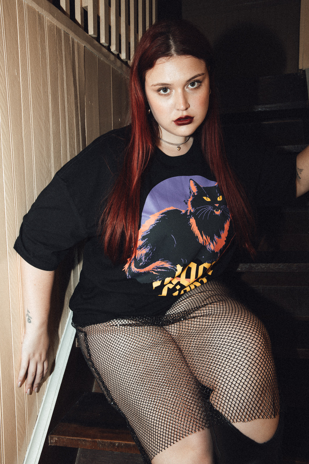 CAMISETA T-SHIRT VINTAGE PRETA MOON LIGHT CAMISETA T-SHIRT VINTAGE PRETA MOON LIGHT