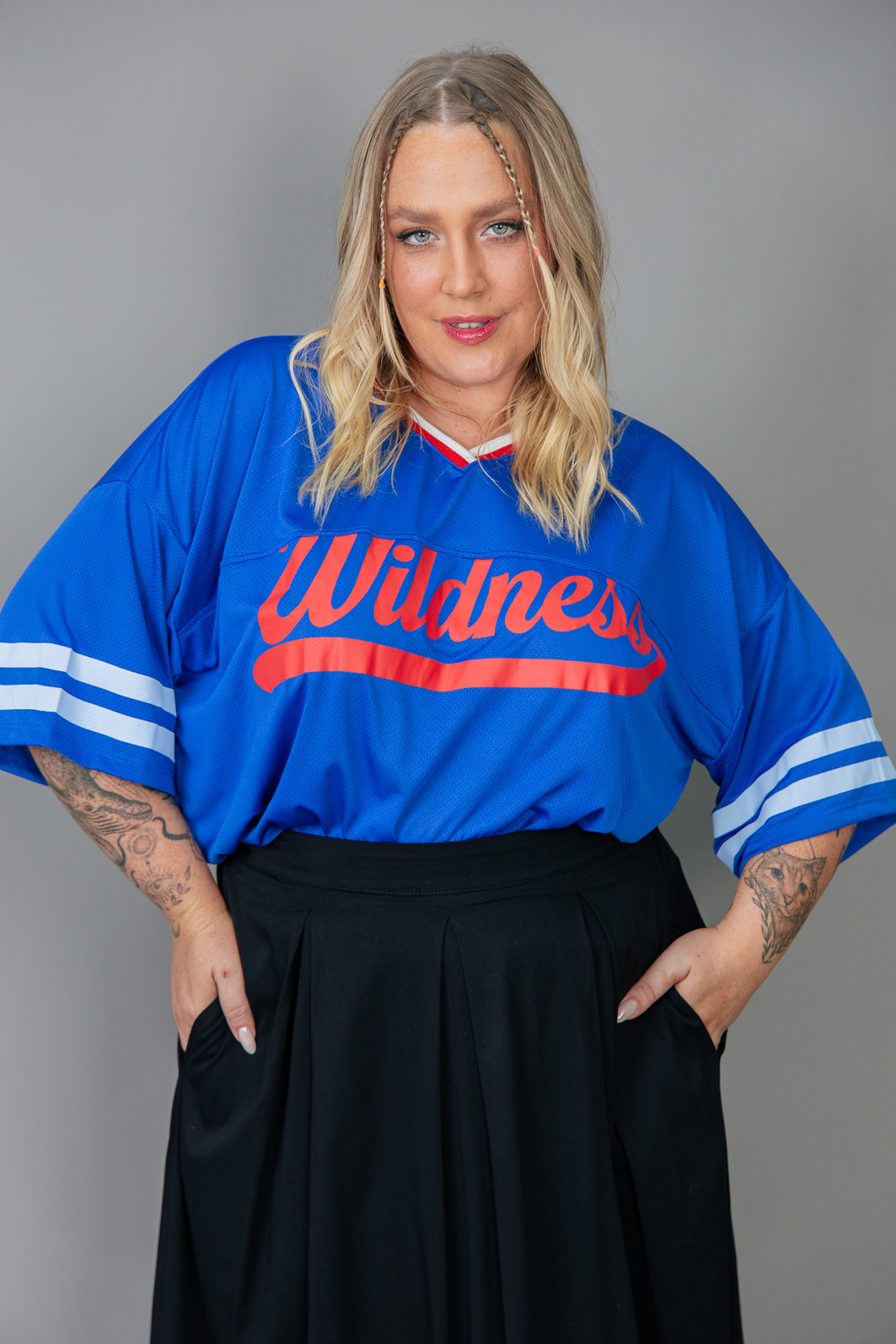 T-SHIRT ESPORTIVA MALHA FIT AZUL WILDNESS T-SHIRT ESPORTIVA MALHA FIT AZUL WILDNESS