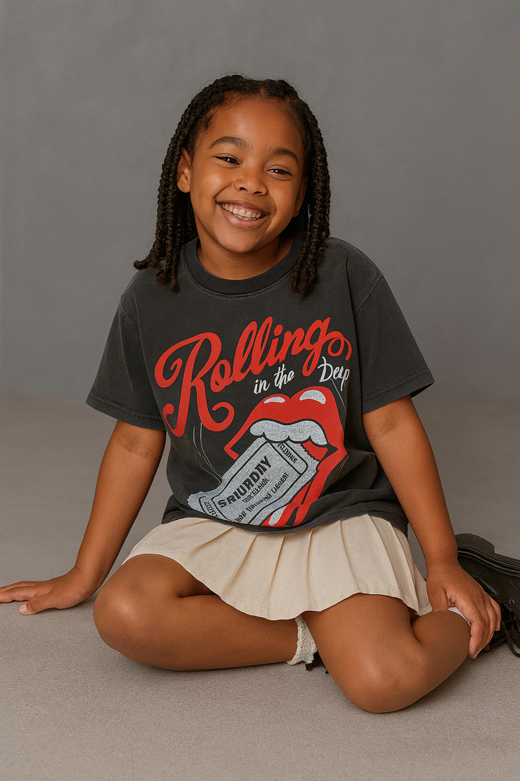 T-SHIRT INFANTIL CHUMBO MARMORIZADO ROLLING T-SHIRT INFANTIL CHUMBO MARMORIZADO ROLLING