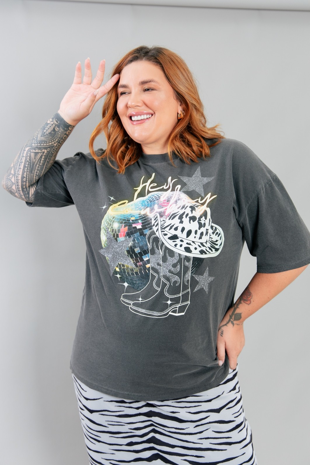 CAMISETA T-SHIRT VINTAGE CHUMBO COWBOY CAMISETA T-SHIRT VINTAGE CHUMBO COWBOY