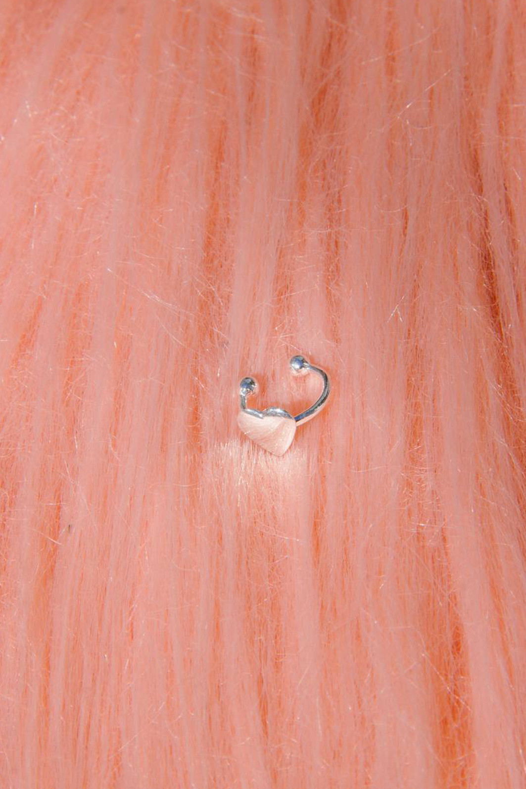 PIERCING CORAÇÃO NÍQUEL