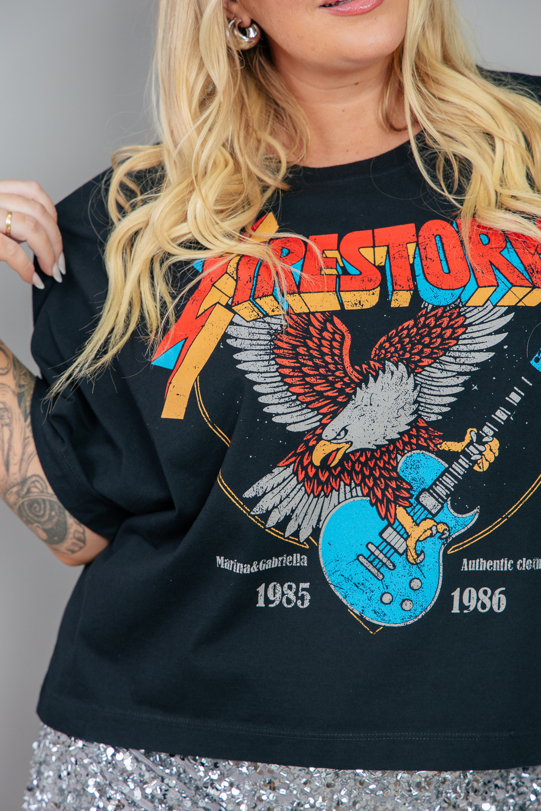 CAMISETA T-SHIRT FULLFIT PRETA FIRESTORM