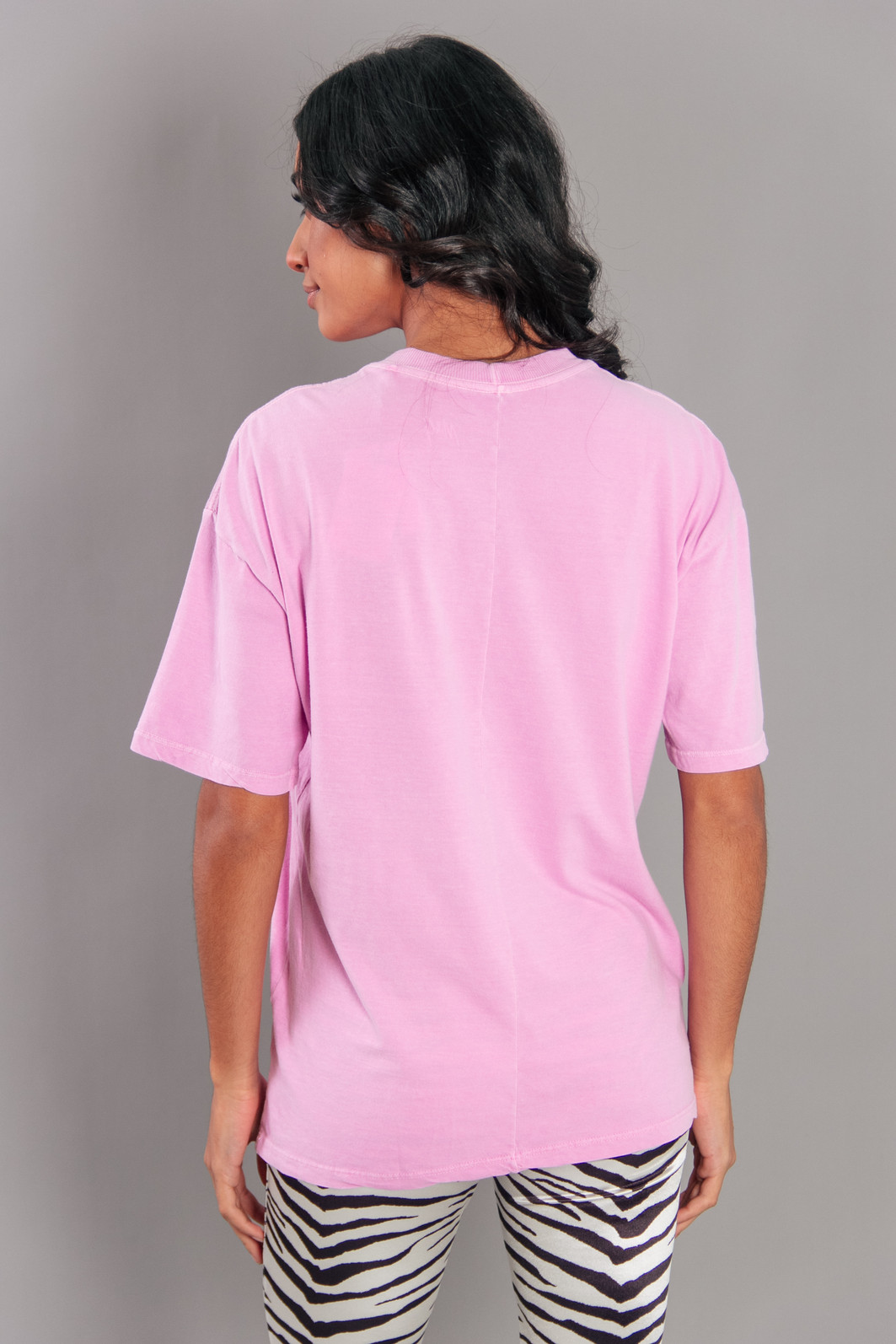 CAMISETA T-SHIRT VINTAGE ROSA CAT