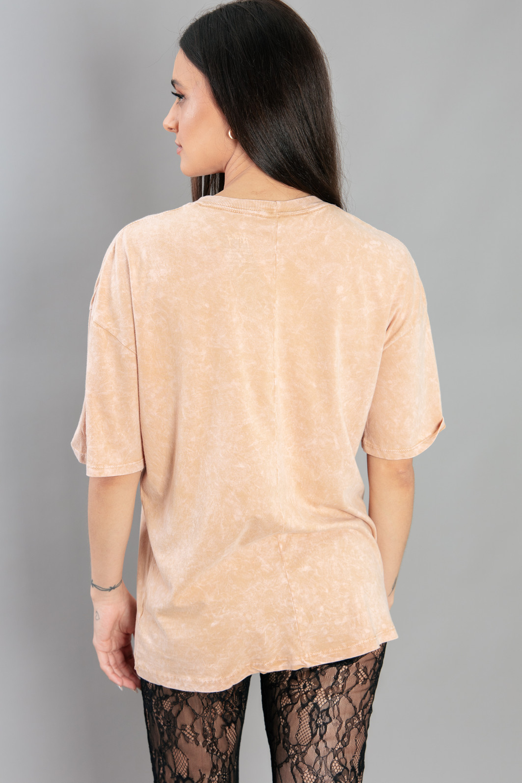 CAMISETA T-SHIRT VINTAGE CARAMELO SKY ROCK STAR