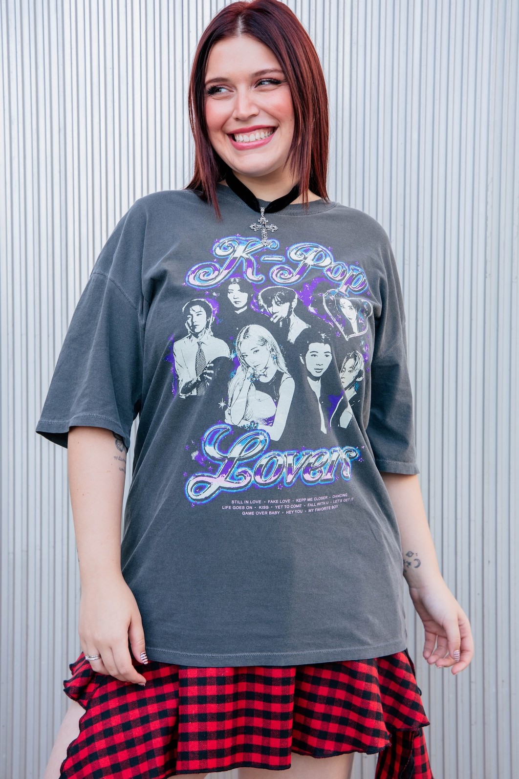 CAMISETA T-SHIRT VINTAGE CHUMBO K-POP LOVERS