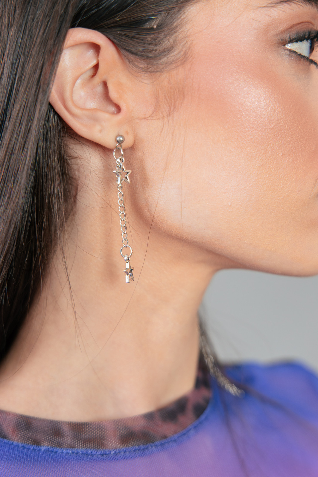 BRINCO EARCUFF CORRENTES E ESTRELAS