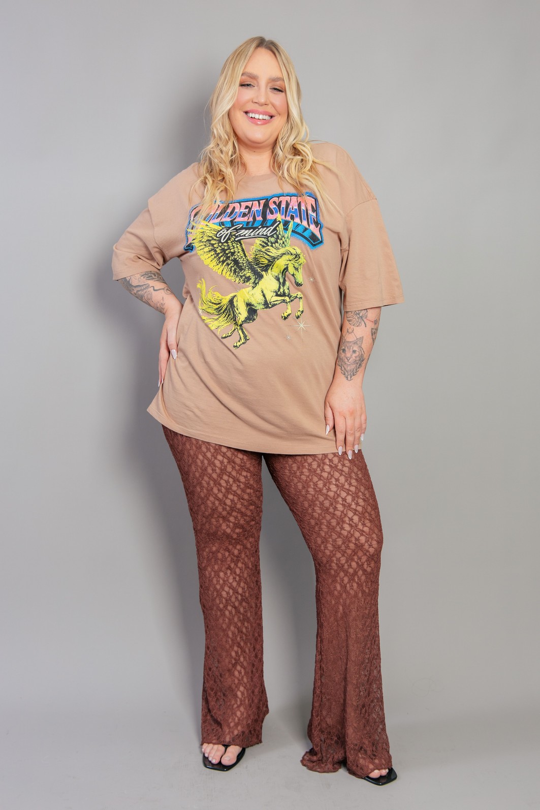 CAMISETA T-SHIRT VINTAGE CAMURÇA GOLDEN STATE CAMISETA T-SHIRT VINTAGE CAMURÇA GOLDEN STATE