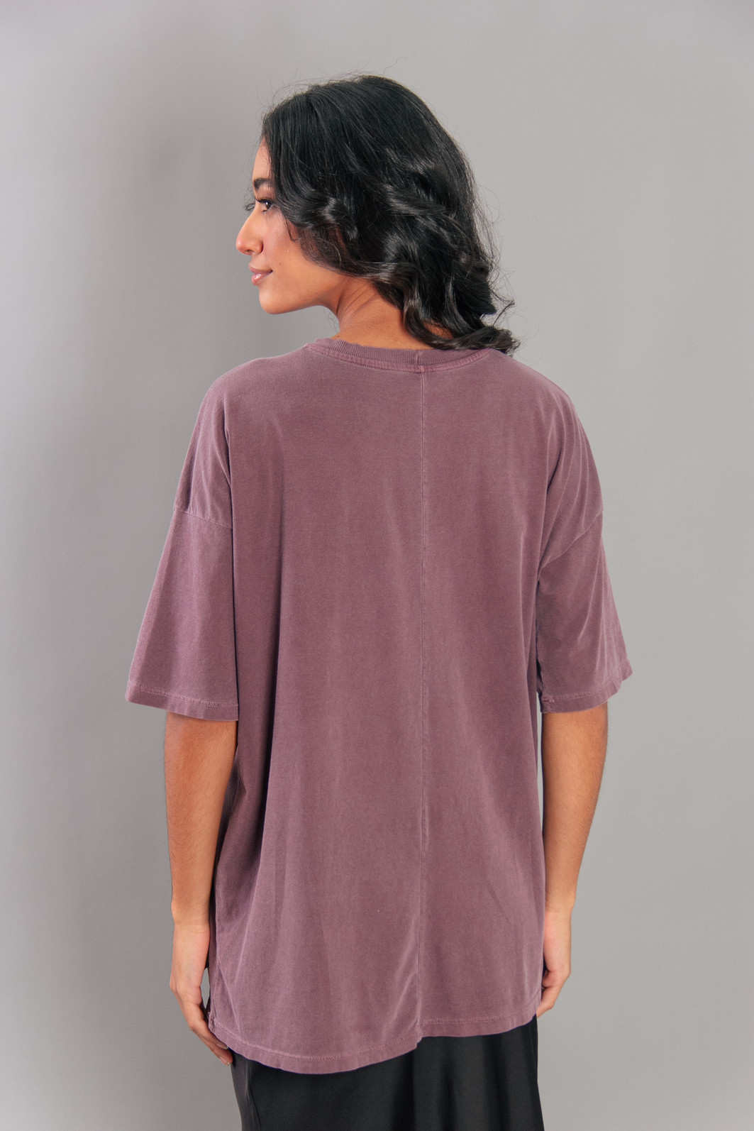 CAMISETA T-SHIRT ROXO OVERSIZED URSO CAMISETA T-SHIRT ROXO OVERSIZED URSO