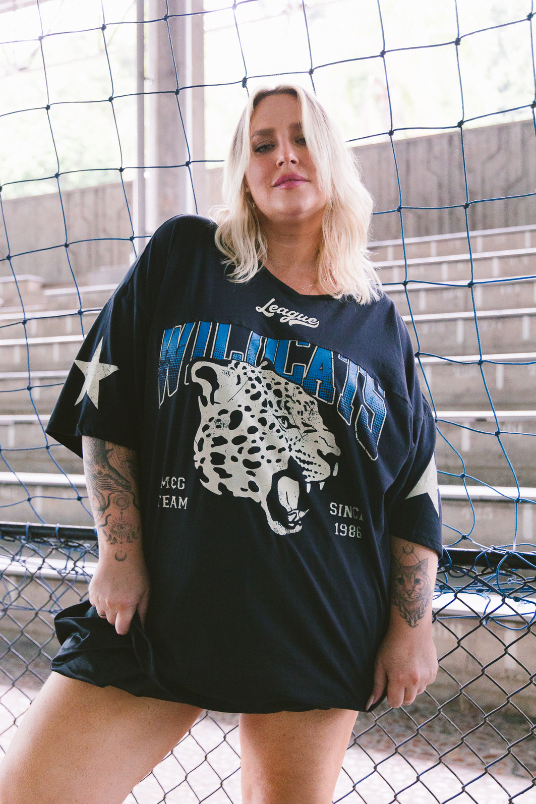 T-SHIRT OVERSIZED ESPORTIVA WILDCATS