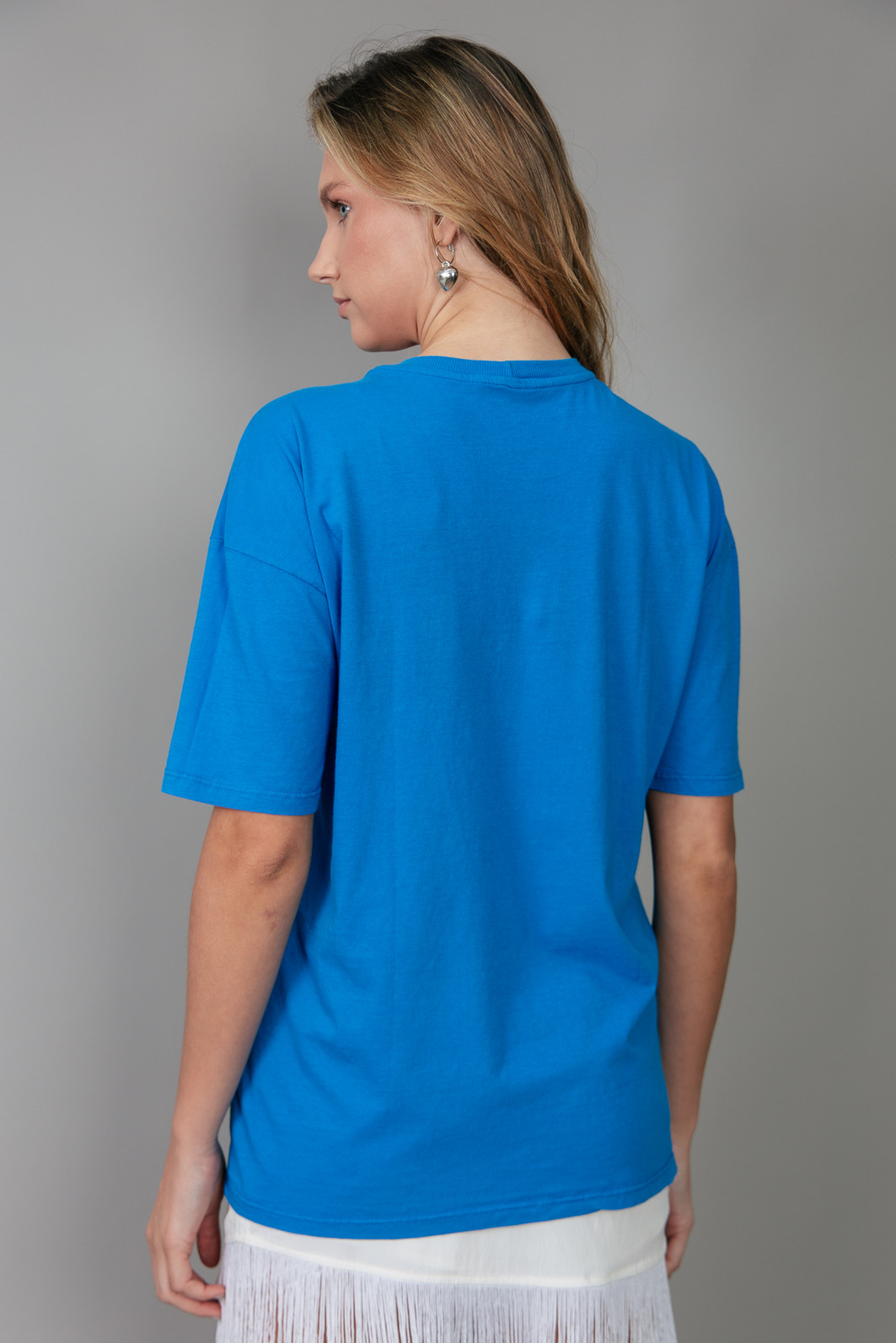 CAMISETA T-SHIRT VINTAGE AZUL GROOVY