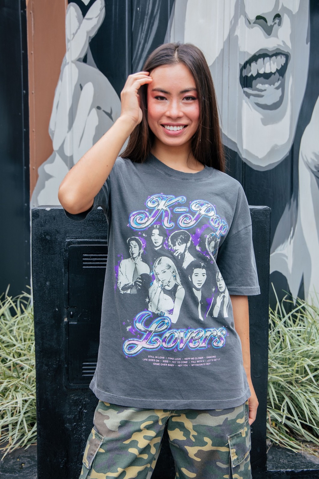 CAMISETA T-SHIRT VINTAGE CHUMBO K-POP LOVERS