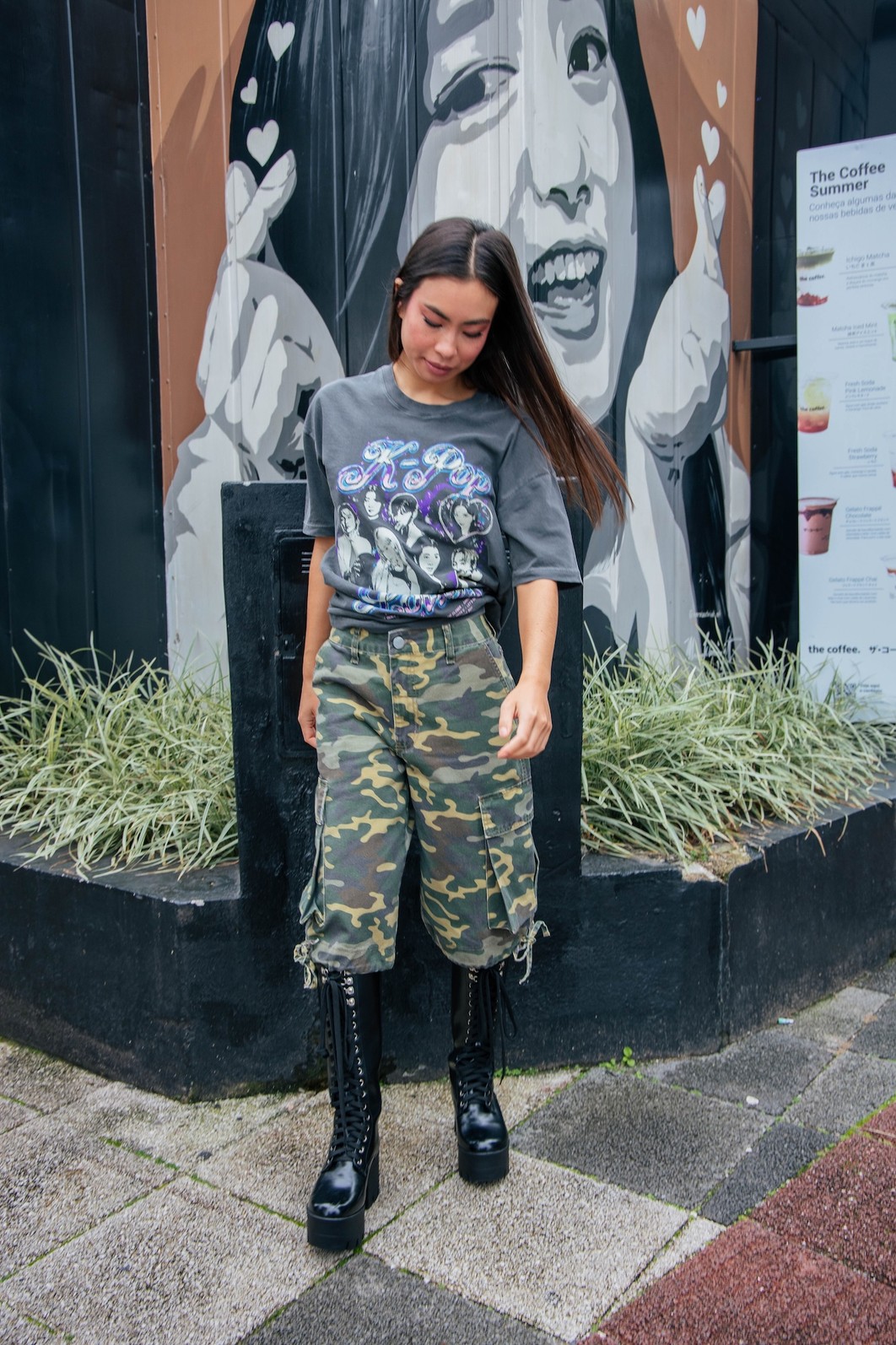 CAMISETA T-SHIRT VINTAGE CHUMBO K-POP LOVERS