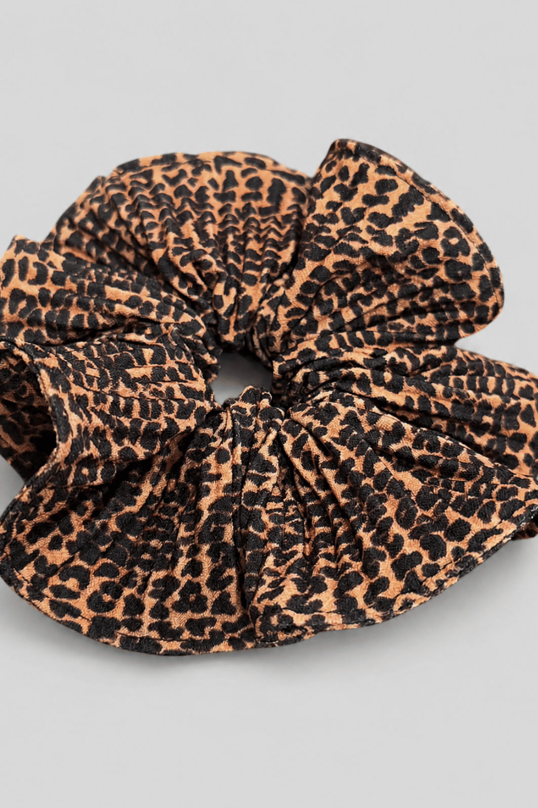 SCRUNCHIE ONÇA MARROM SCRUNCHIE ONÇA MARROM
