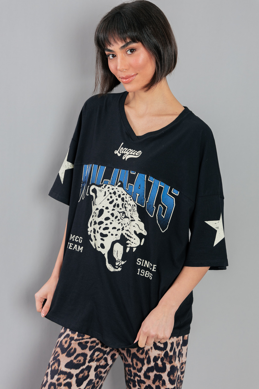 T-SHIRT OVERSIZED ESPORTIVA WILDCATS