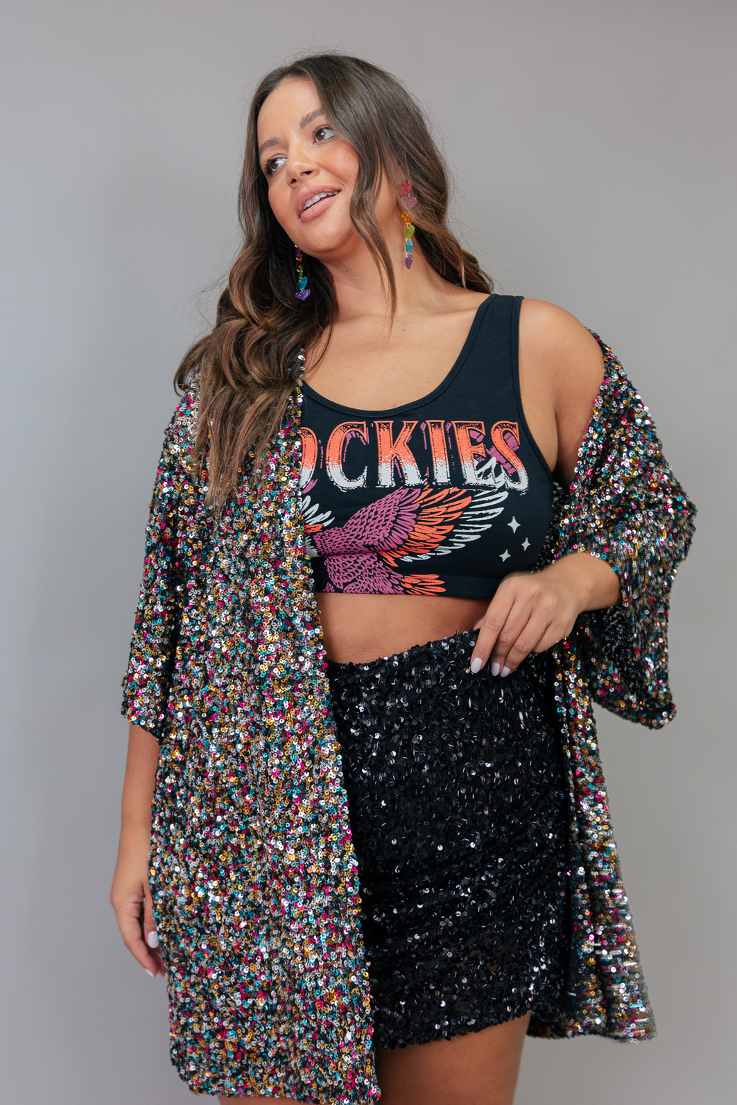 KIMONO DE PAETÊ DISCOTEC KIMONO DE PAETÊ DISCOTEC