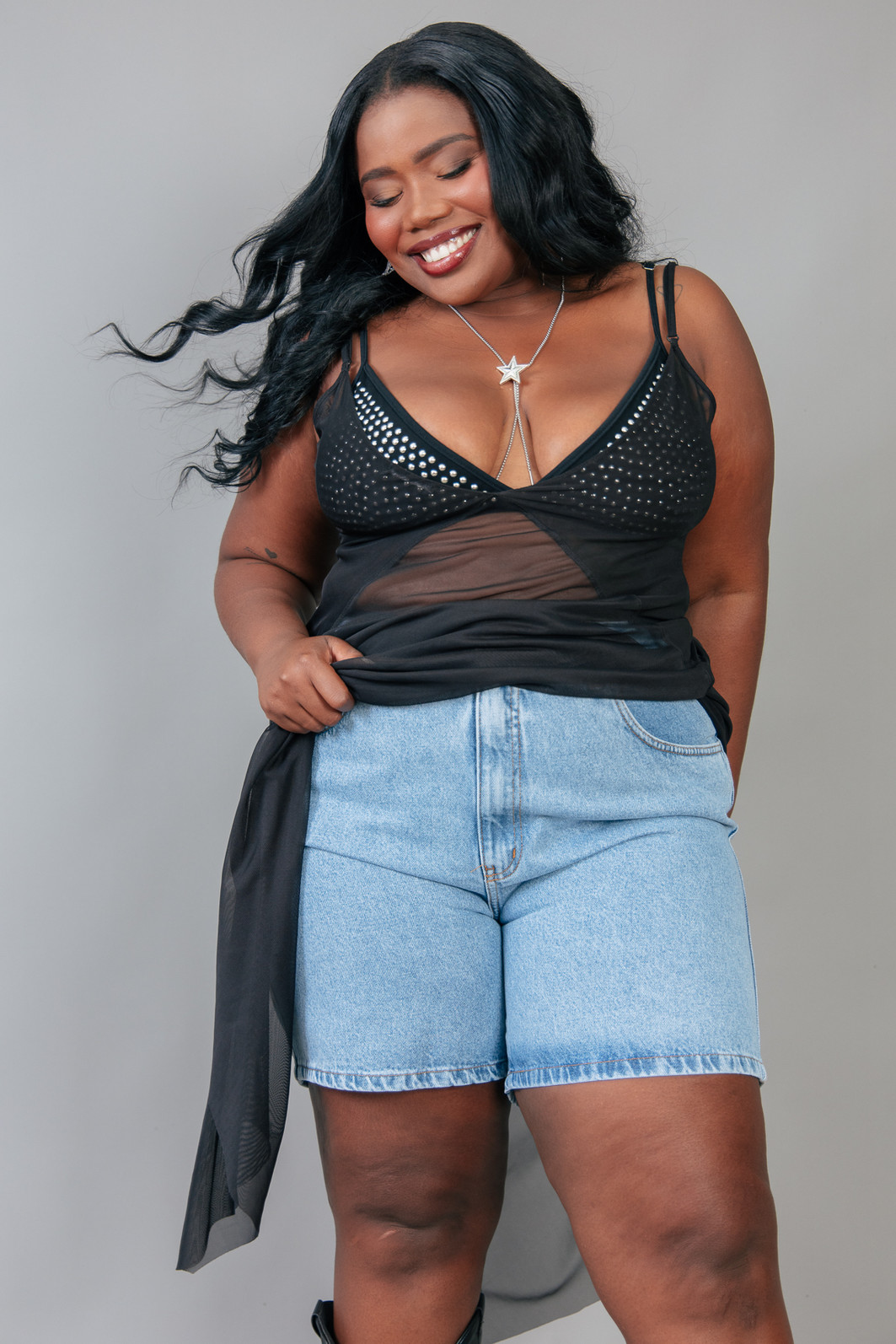 BERMUDA MOM JEANS VINTAGE BERMUDA MOM JEANS VINTAGE