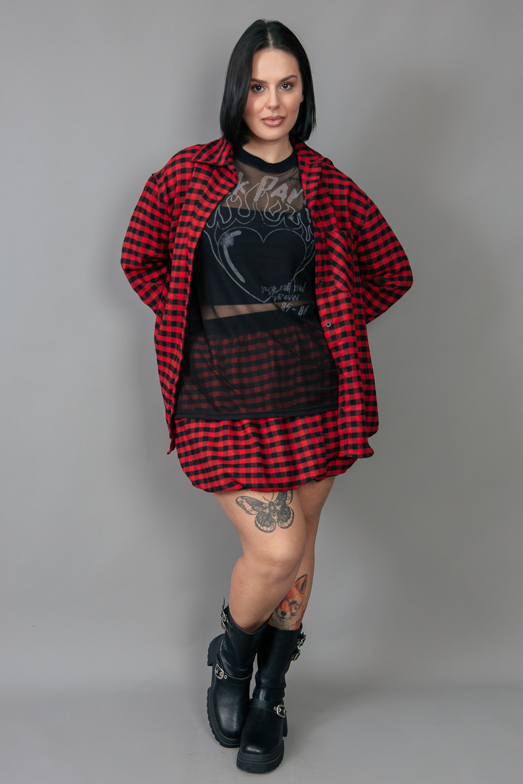 T-SHIRT VINTAGE DE TULE ROCK PARTY