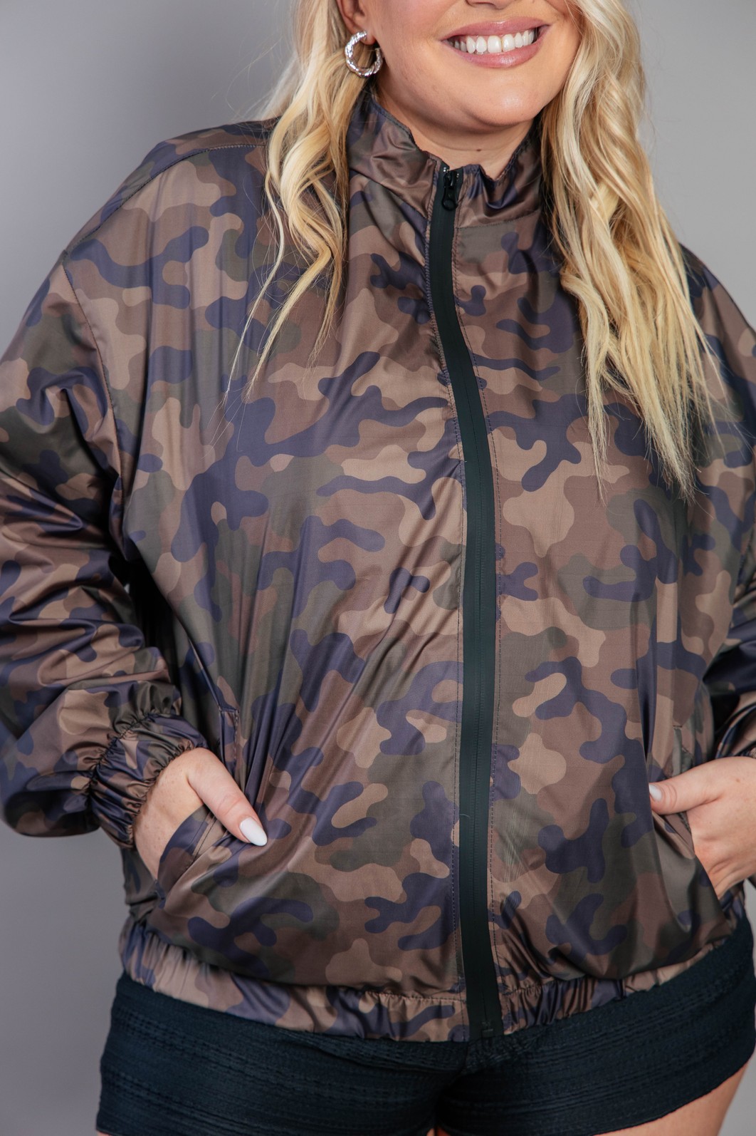 JAQUETA CORTA VENTO CAMUFLADA JAQUETA CORTA VENTO CAMUFLADA