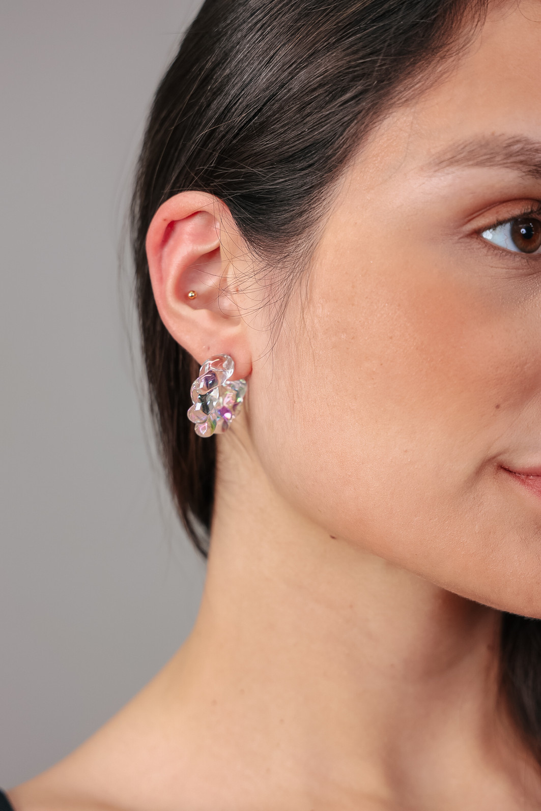 BRINCO KIT ARGOLAS ACRÍLICO FURTACOR