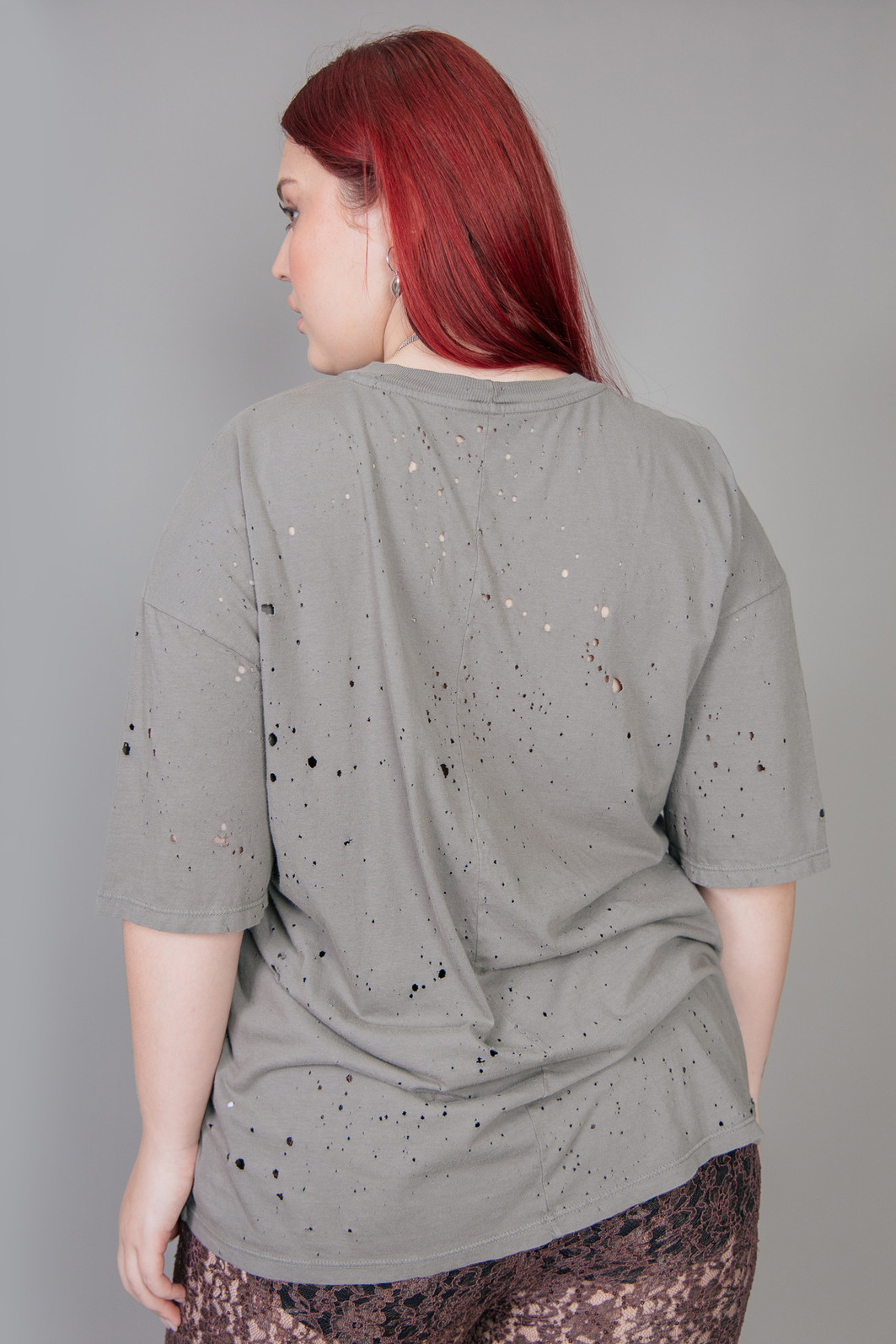 CAMISETA T-SHIRT VINTAGE CHUMBO COM EFEITO TRAÇA THE DISCO CAMISETA T-SHIRT VINTAGE CHUMBO COM EFEITO TRAÇA THE DISCO