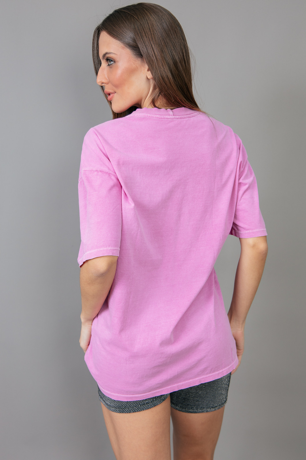 T-SHIRT VINTAGE ROSA ROCK'N'ROLL