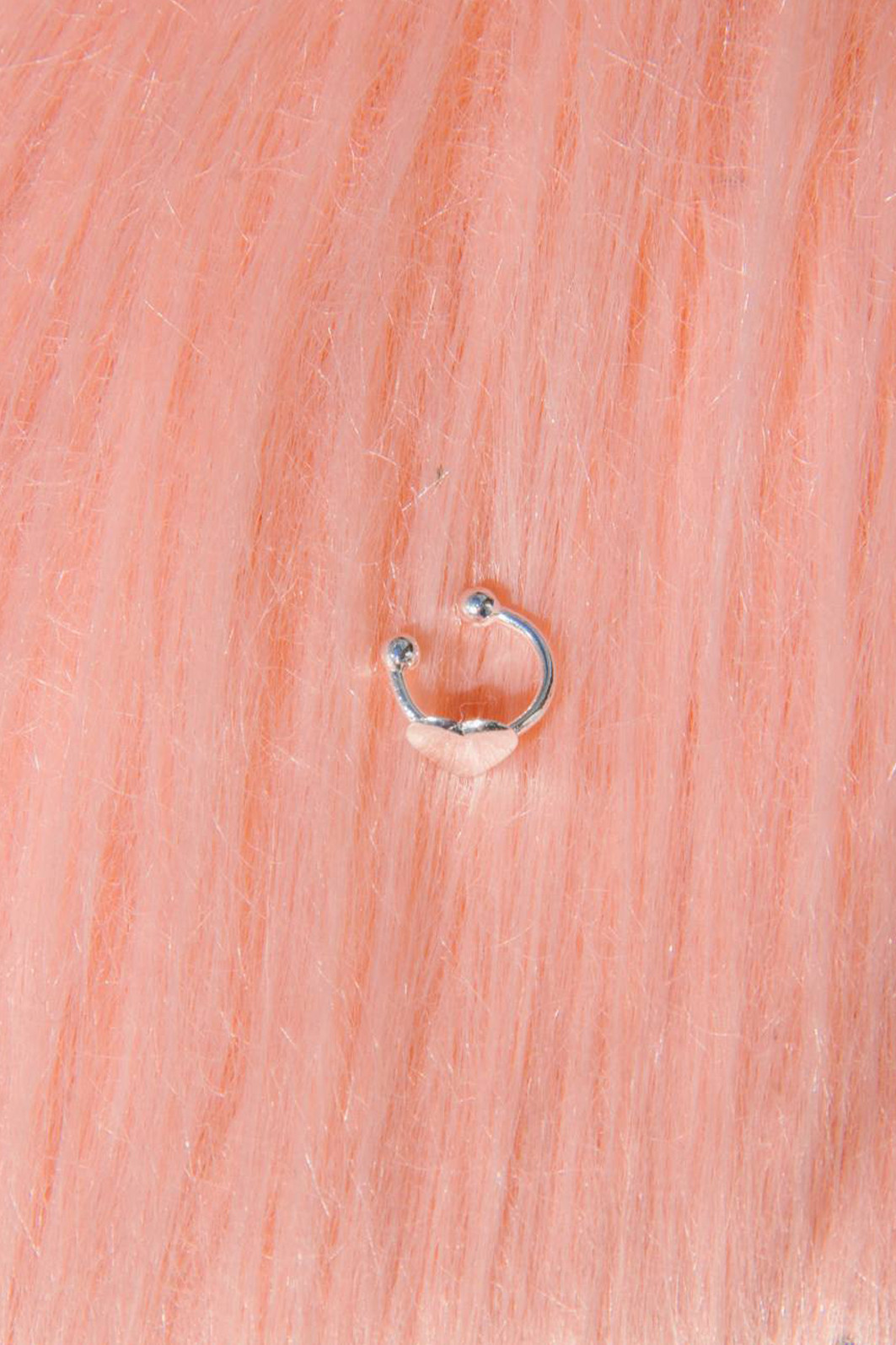 PIERCING CORAÇÃO NÍQUEL