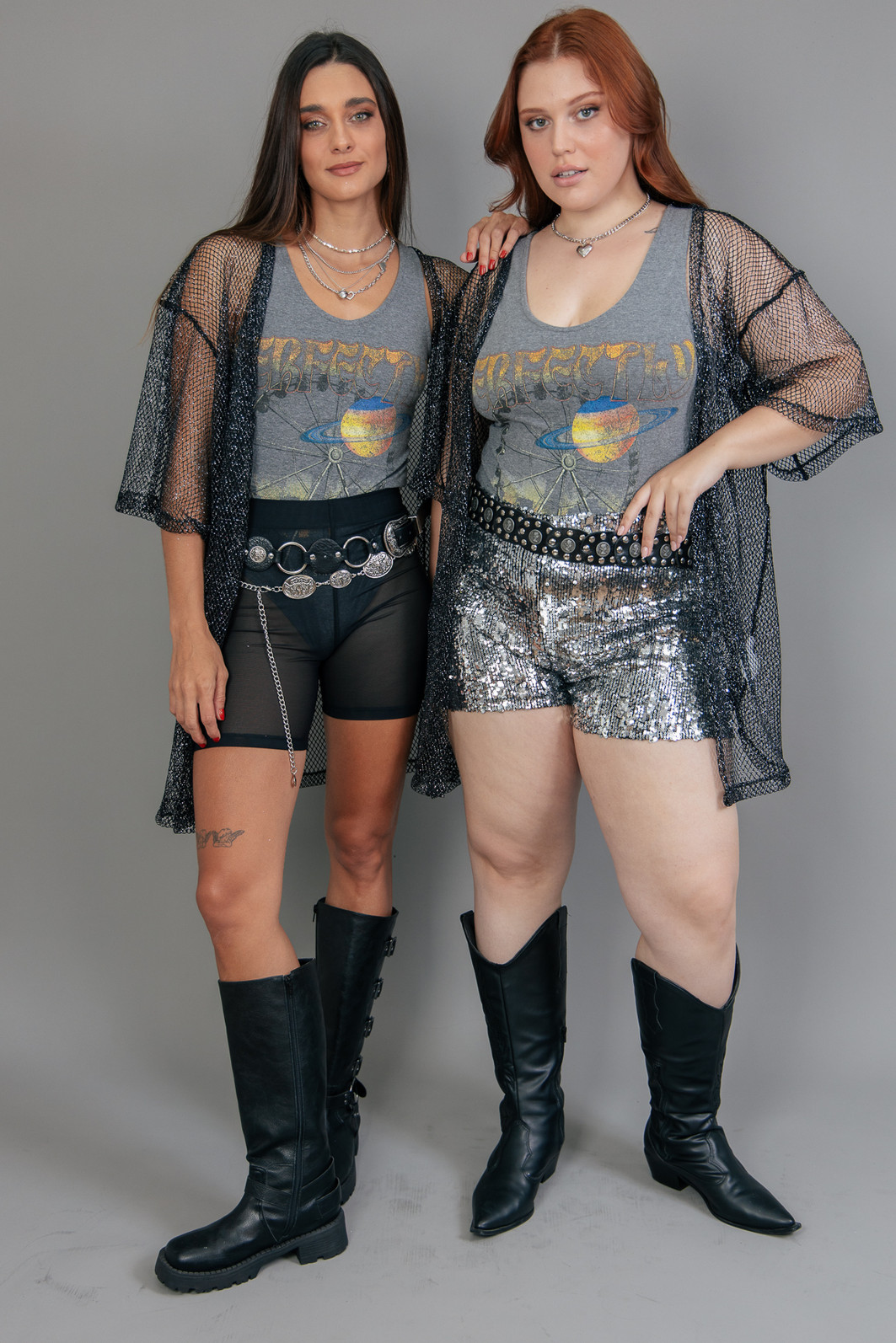 KIMONO PRETO DE TELA COM BRILHO KIMONO PRETO DE TELA COM BRILHO