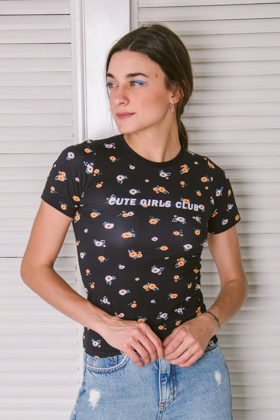 BLUSA FLORAL LIBERTY CUTE CLUB