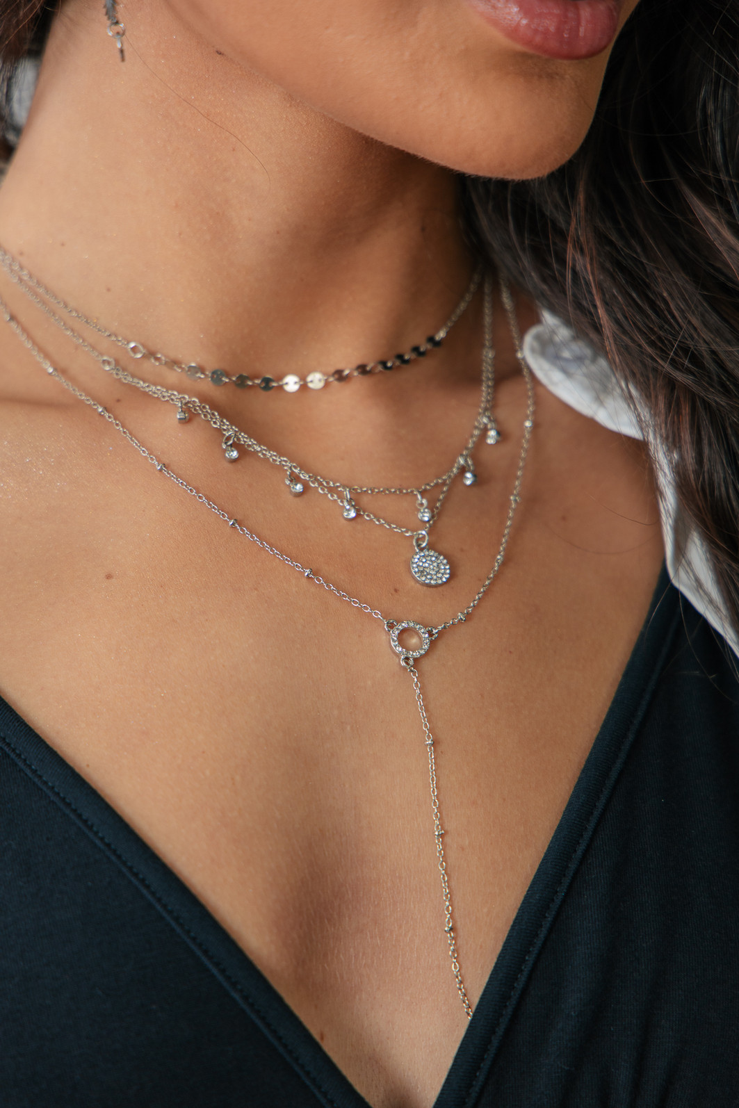 COLAR CORRENTES ALONGADO