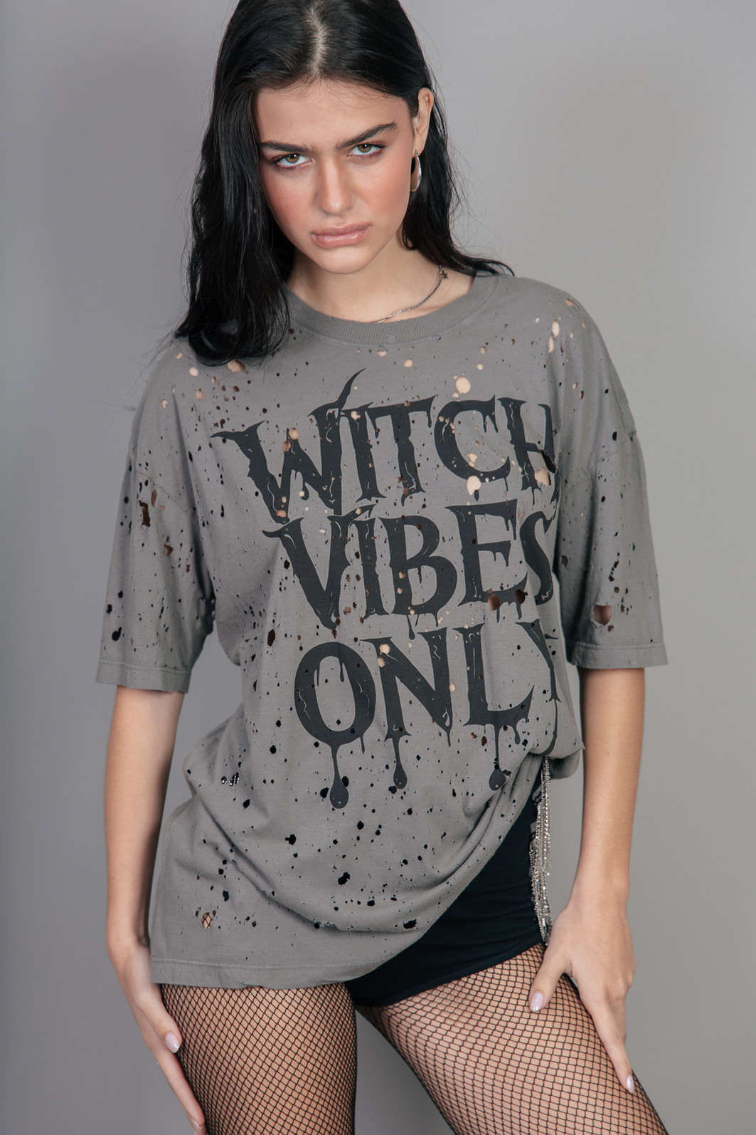 CAMISETA T-SHIRT VINTAGE CHUMBO COM EFEITO TRAÇA THE DISCO CAMISETA T-SHIRT VINTAGE CHUMBO COM EFEITO TRAÇA THE DISCO