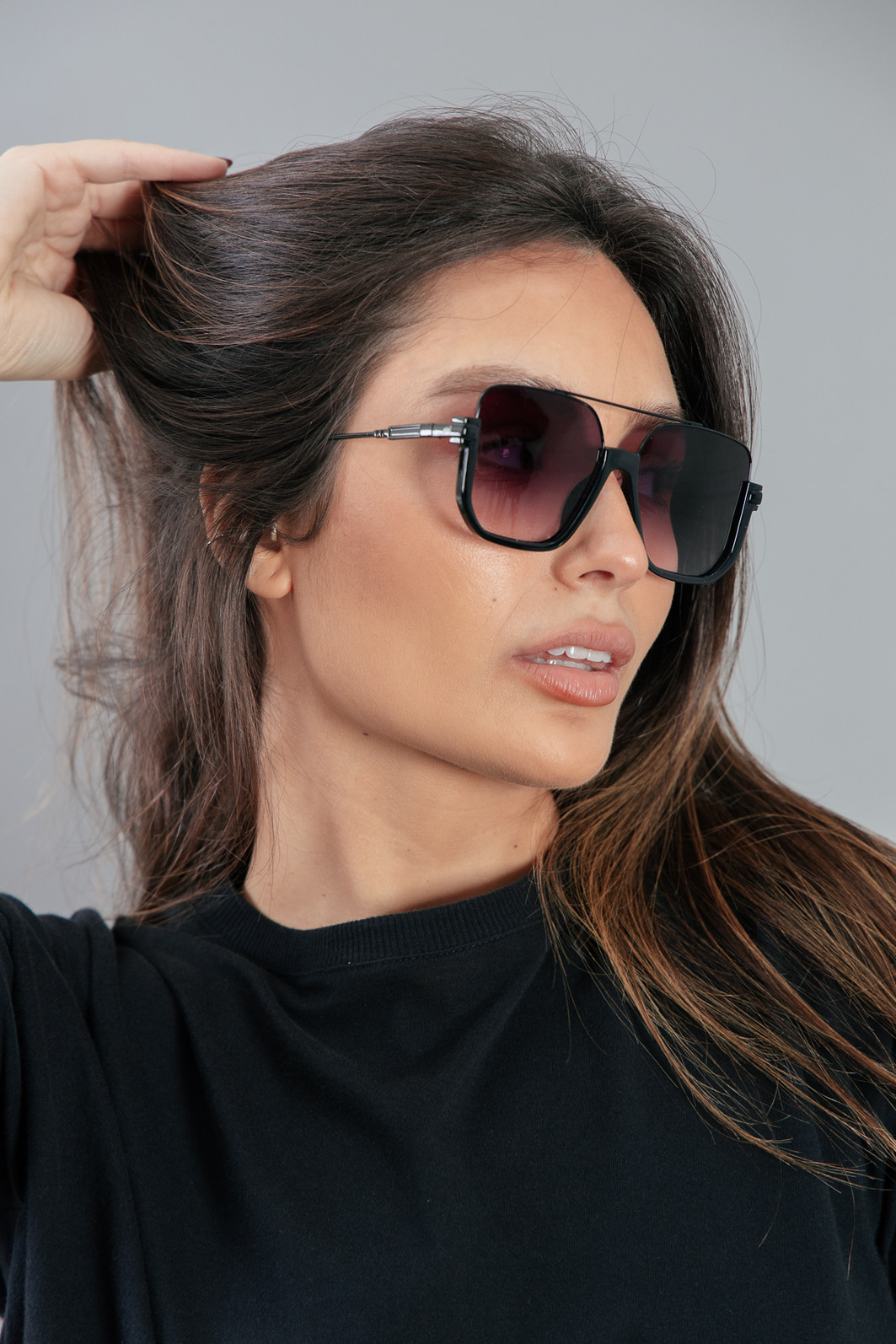 ÓCULOS VINTAGE LENTE DEGRADÊ