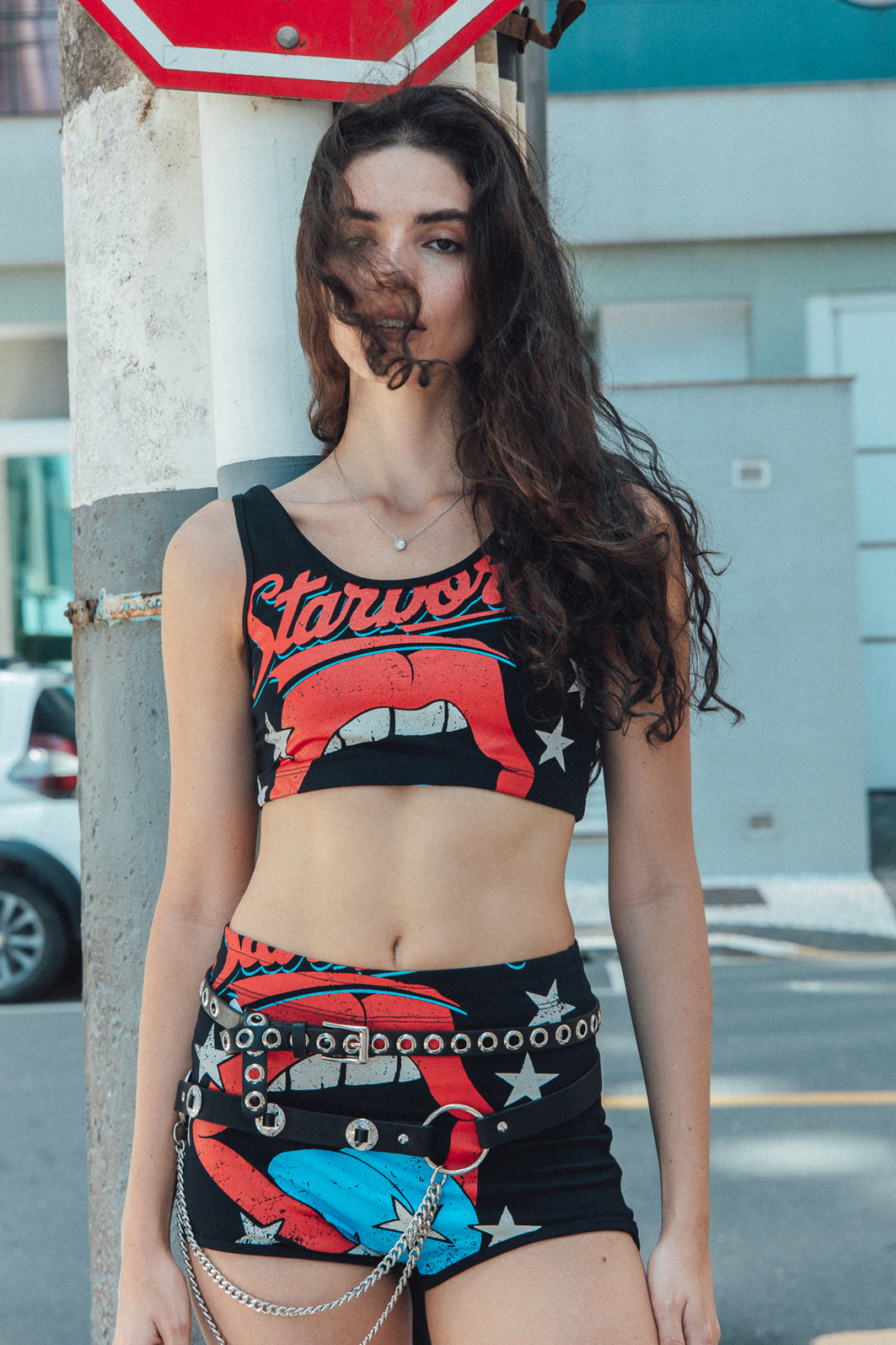 TOP DE COTTON PRETO STARBORN TOP DE COTTON PRETO STARBORN