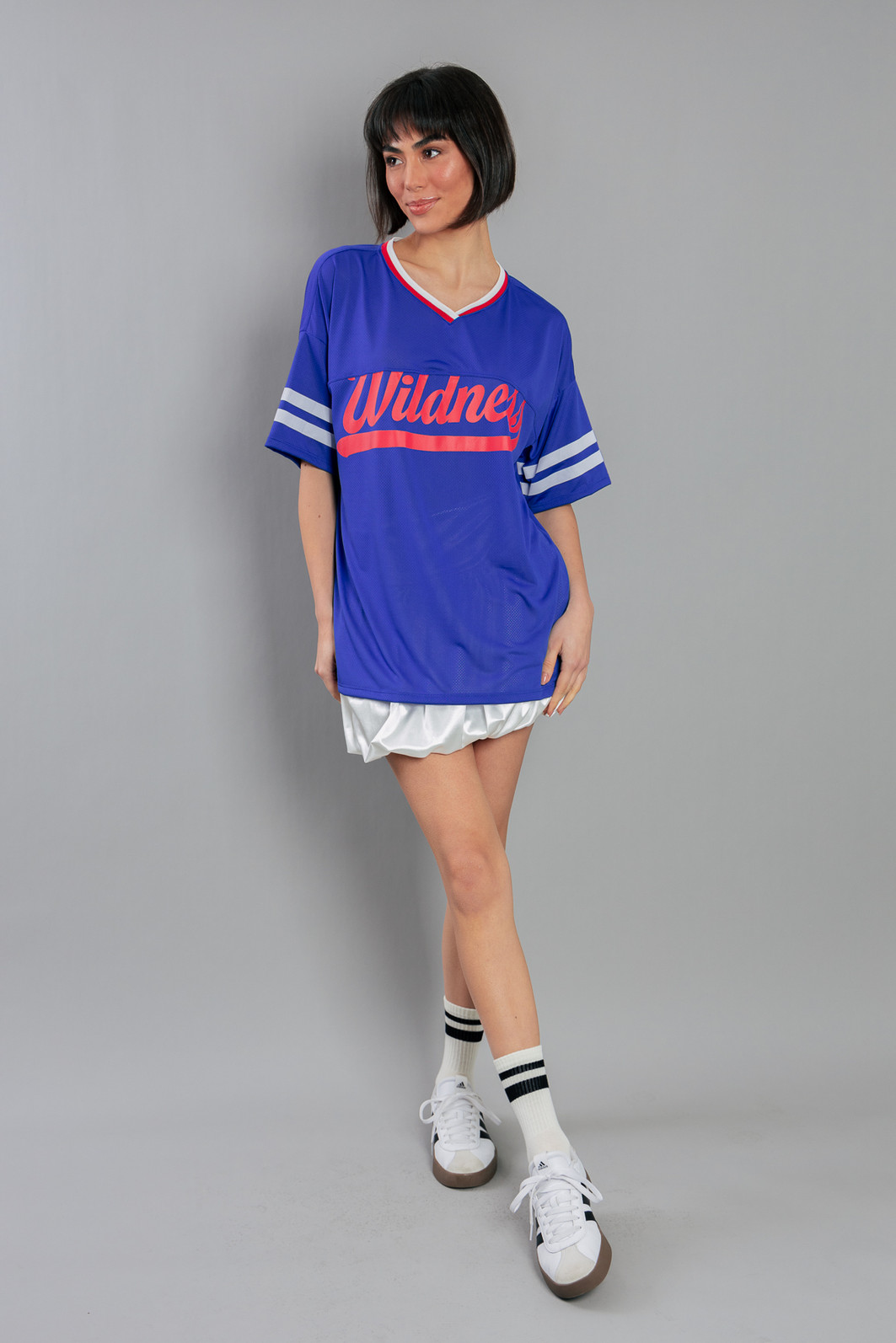 T-SHIRT ESPORTIVA MALHA FIT AZUL WILDNESS