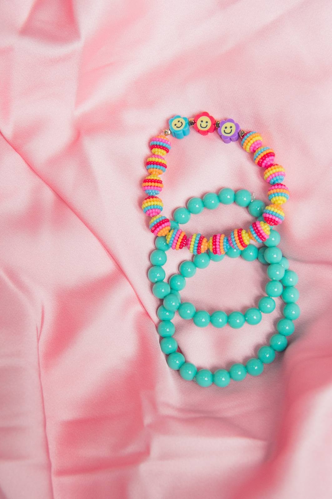 MIX 3 PULSEIRAS MIÇANGAS COLORIDAS