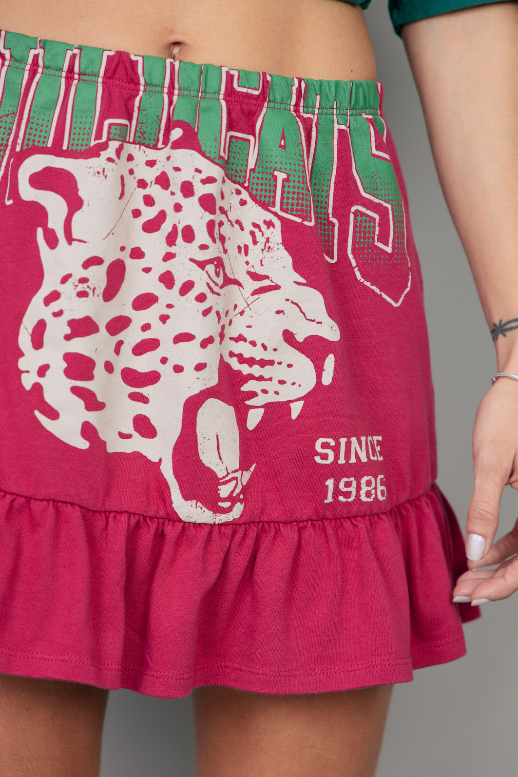 SAIA DE BABADINHO DE MALHA BORGONHA WILDCATS