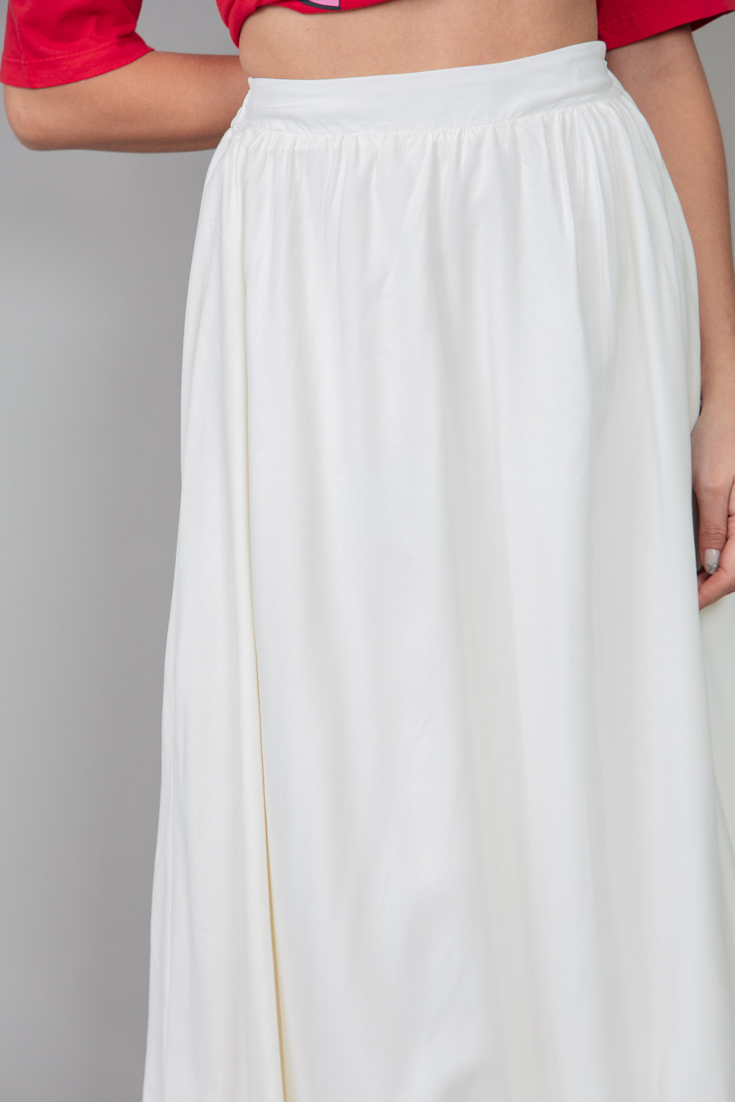 SAIA LONGA BALONÊ OFF WHITE SAIA LONGA BALONÊ OFF WHITE