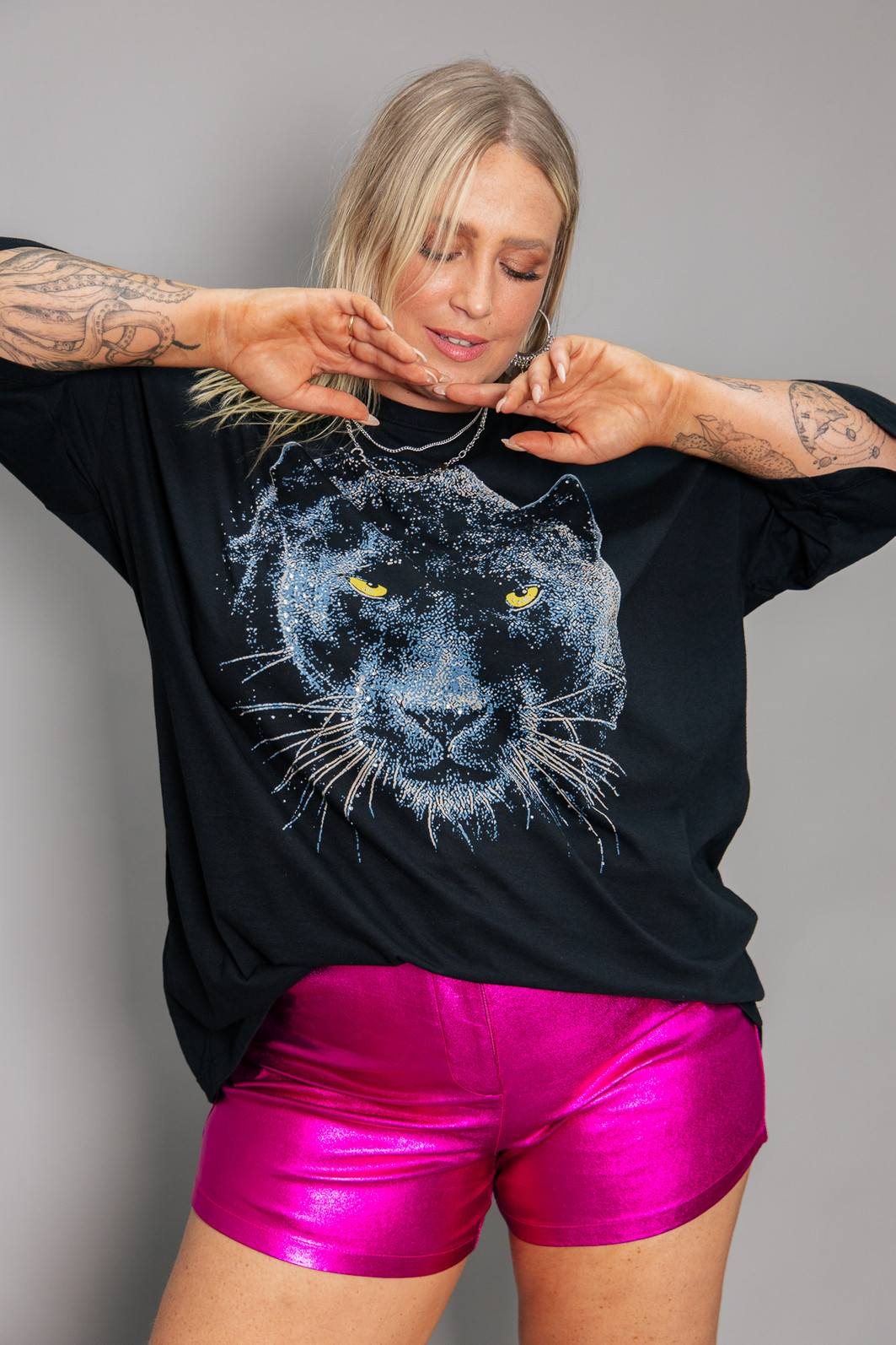 SHORT HOT PANT RESINADO PINK SHORT HOT PANT RESINADO PINK