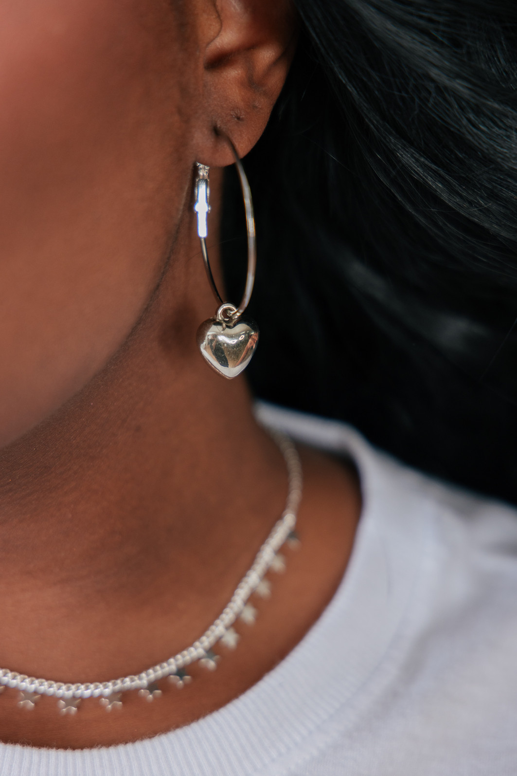 BRINCO ARGOLA CORAÇÃO BRINCO ARGOLA CORAÇÃO