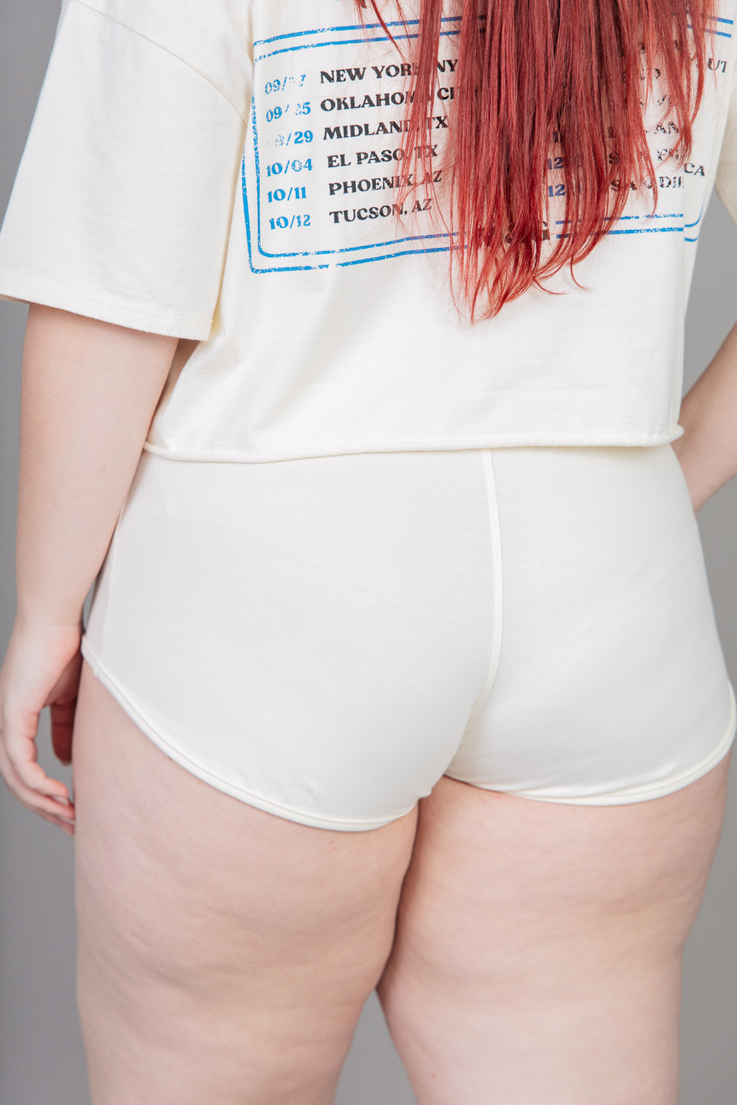 SHORT MINI HOT PANT OFF WHITE