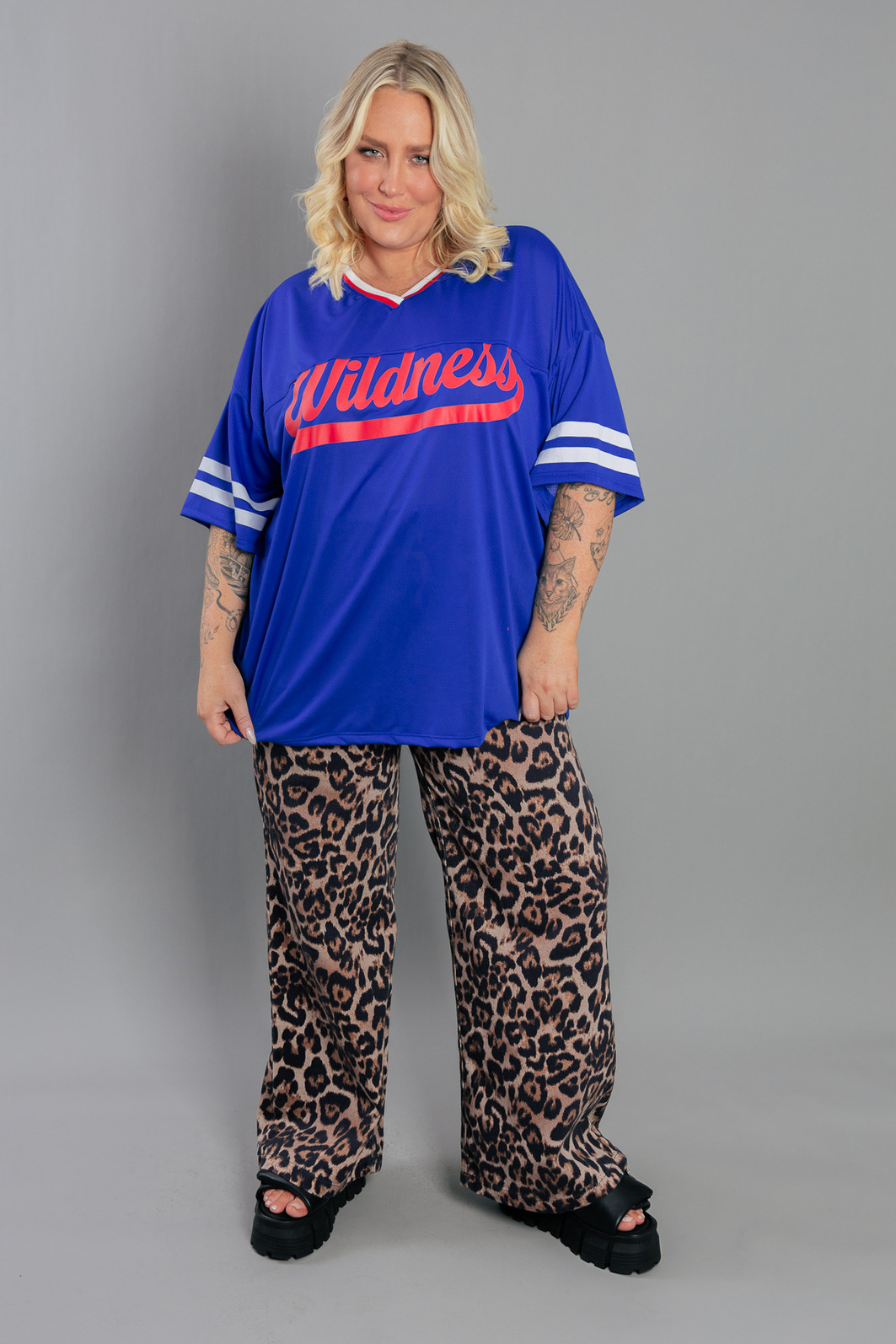 T-SHIRT ESPORTIVA MALHA FIT AZUL WILDNESS