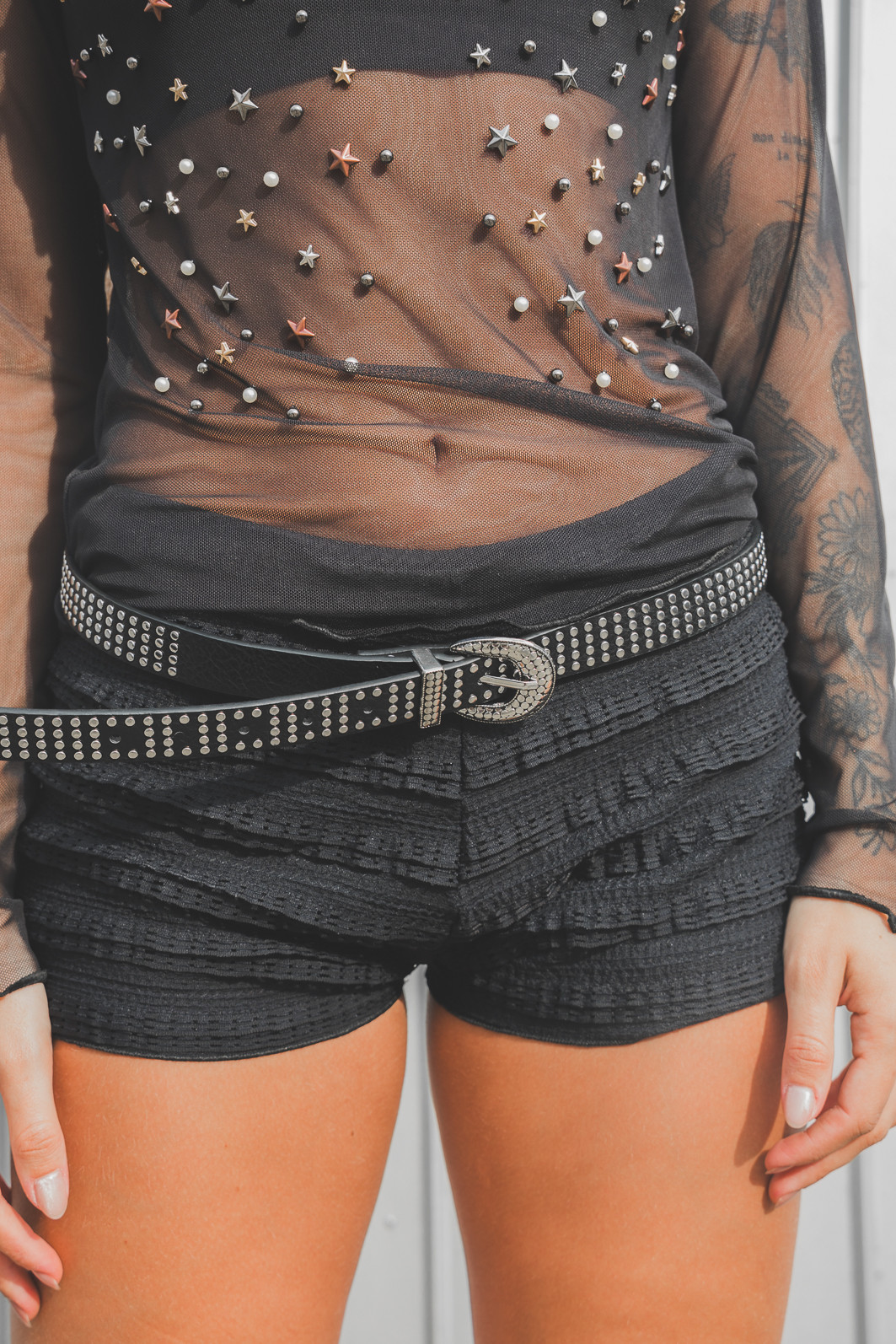 CINTO PRETO MINI TACHAS CINTO PRETO MINI TACHAS