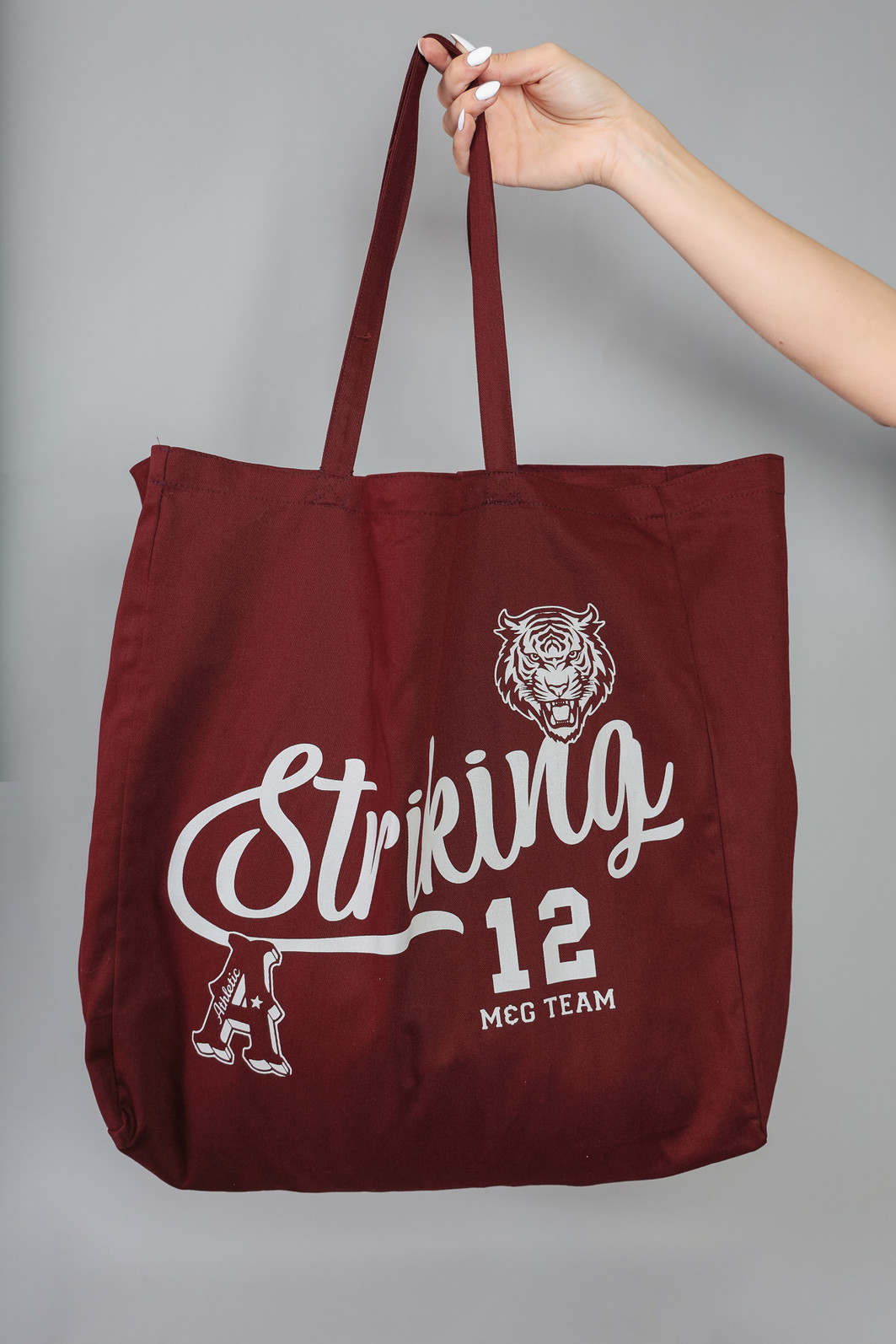 BOLSA ECOBAG GRANDE BORDÔ STRIKING