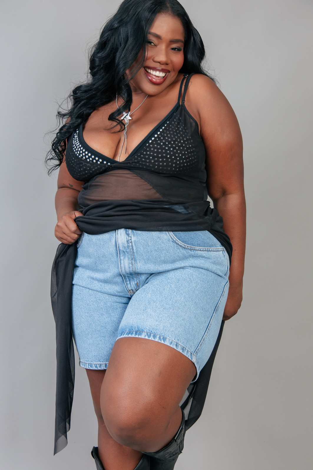 BERMUDA MOM JEANS VINTAGE BERMUDA MOM JEANS VINTAGE