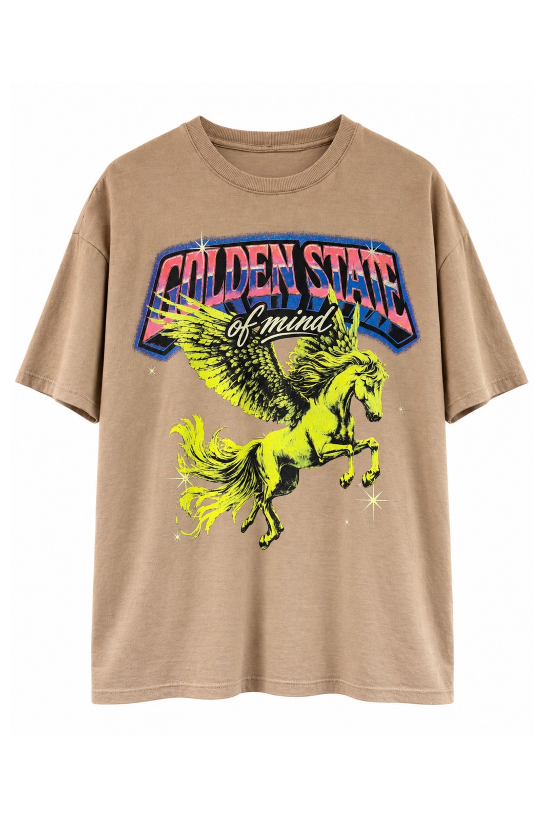 CAMISETA T-SHIRT VINTAGE CAMURÇA GOLDEN STATE CAMISETA T-SHIRT VINTAGE CAMURÇA GOLDEN STATE
