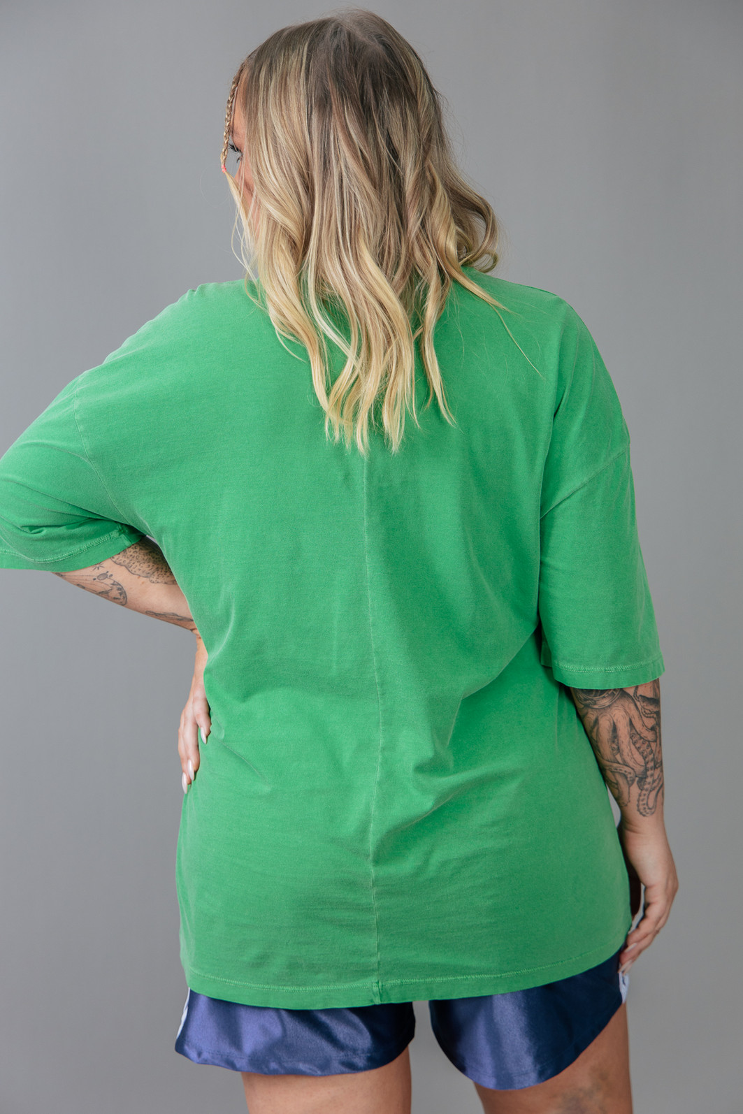 CAMISETA T-SHIRT VINTAGE VERDE LEOPARD CAMISETA T-SHIRT VINTAGE VERDE LEOPARD